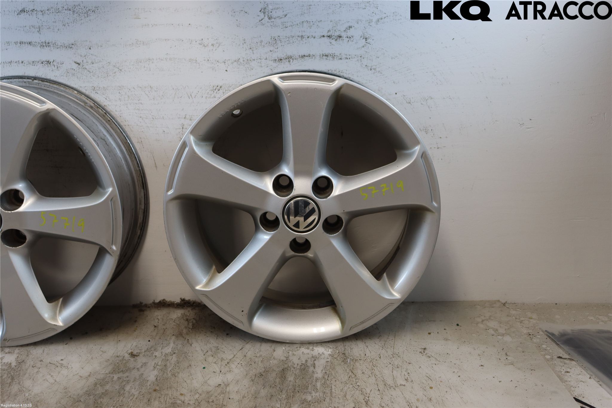 Skoda FABIA 07-14 Felg Aluminium Sett 4Stk