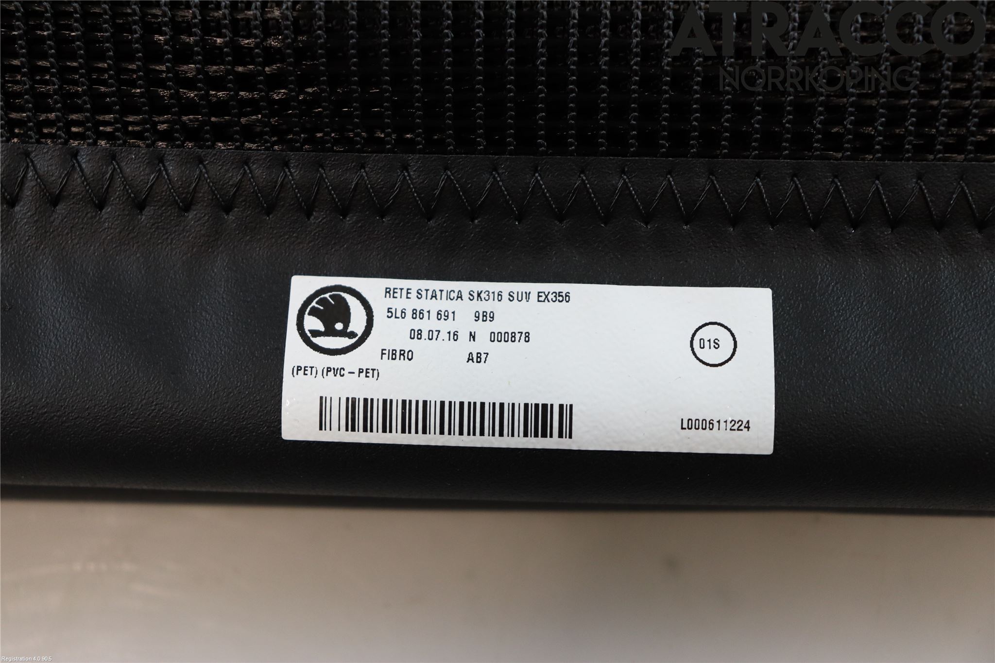 Skoda YETI Innr Lastenett