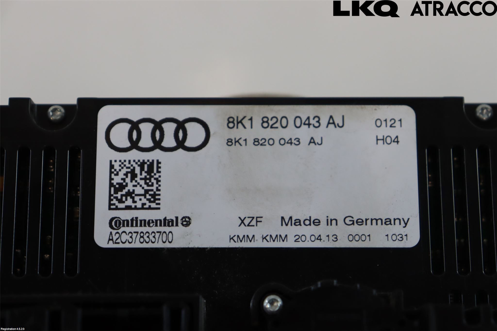 Audi A4 12-15 Varmeapparat Panel(Regulering)
