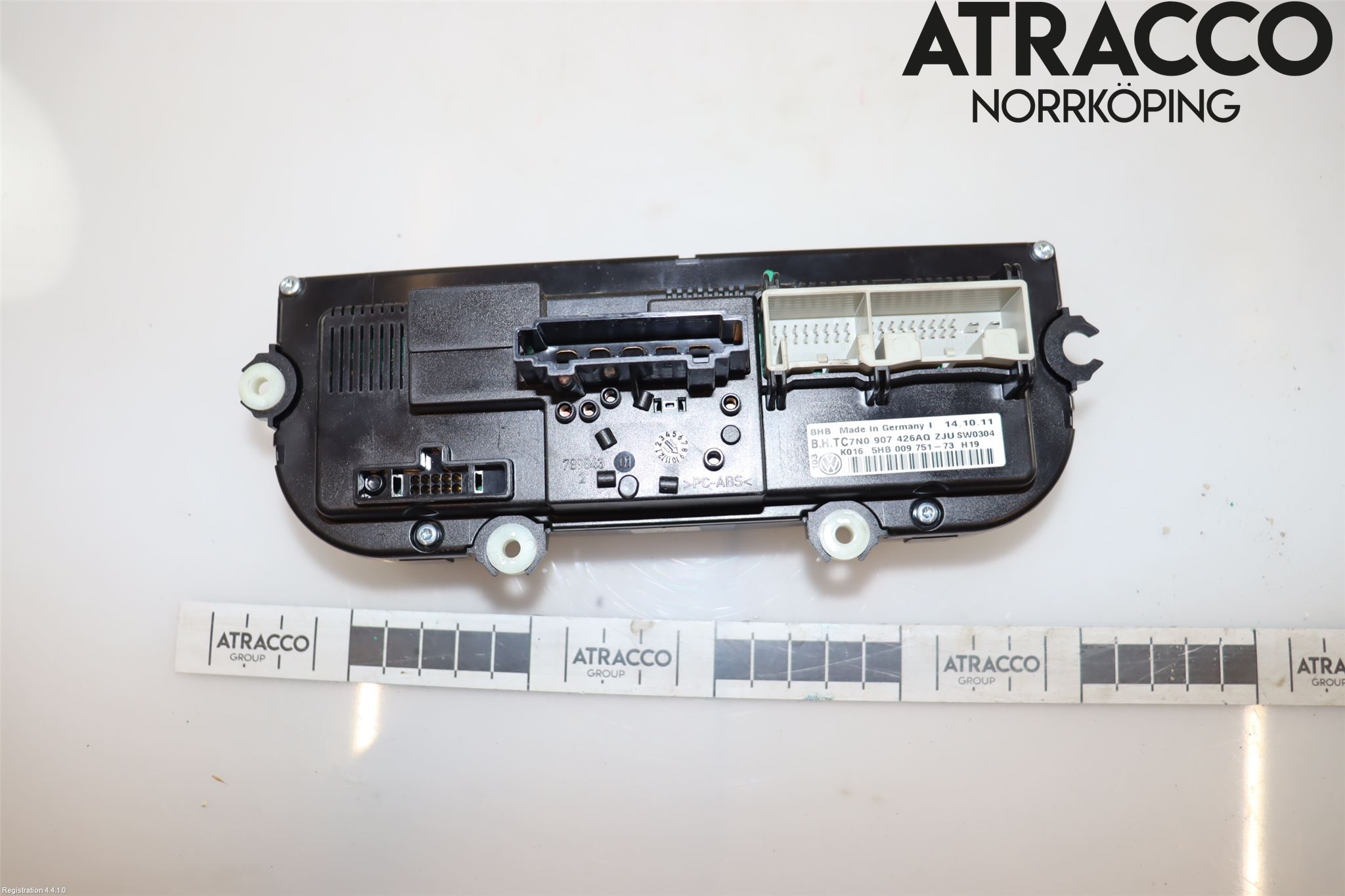 Volkswagen VW CADDY 11-15 Varmeapparat Panel(Regulering)