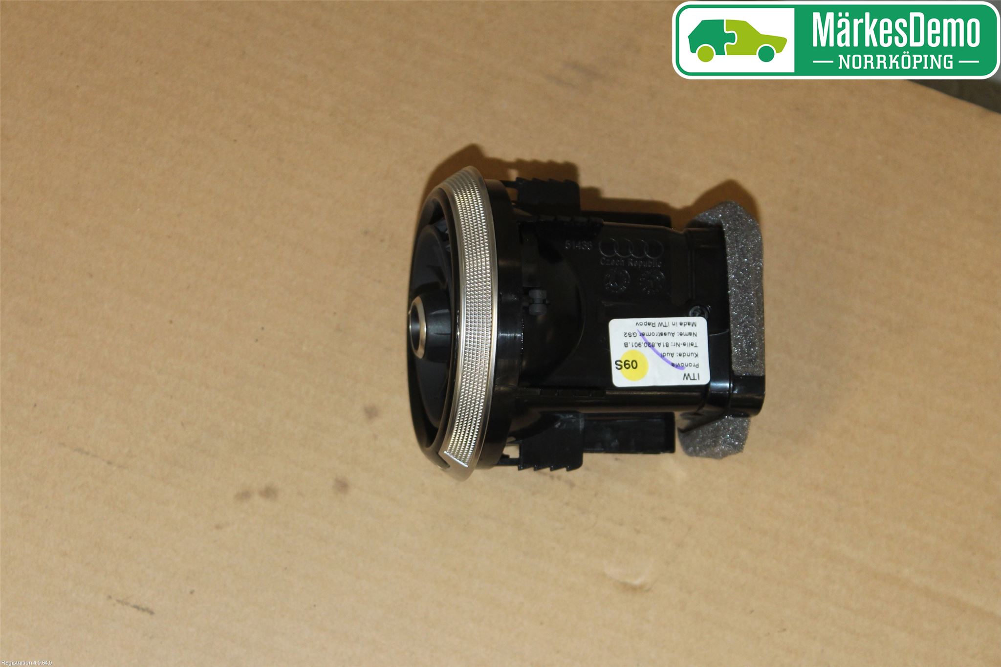 Audi A3/S3 8V 13-20 Dashbord Kanal - Dyse
