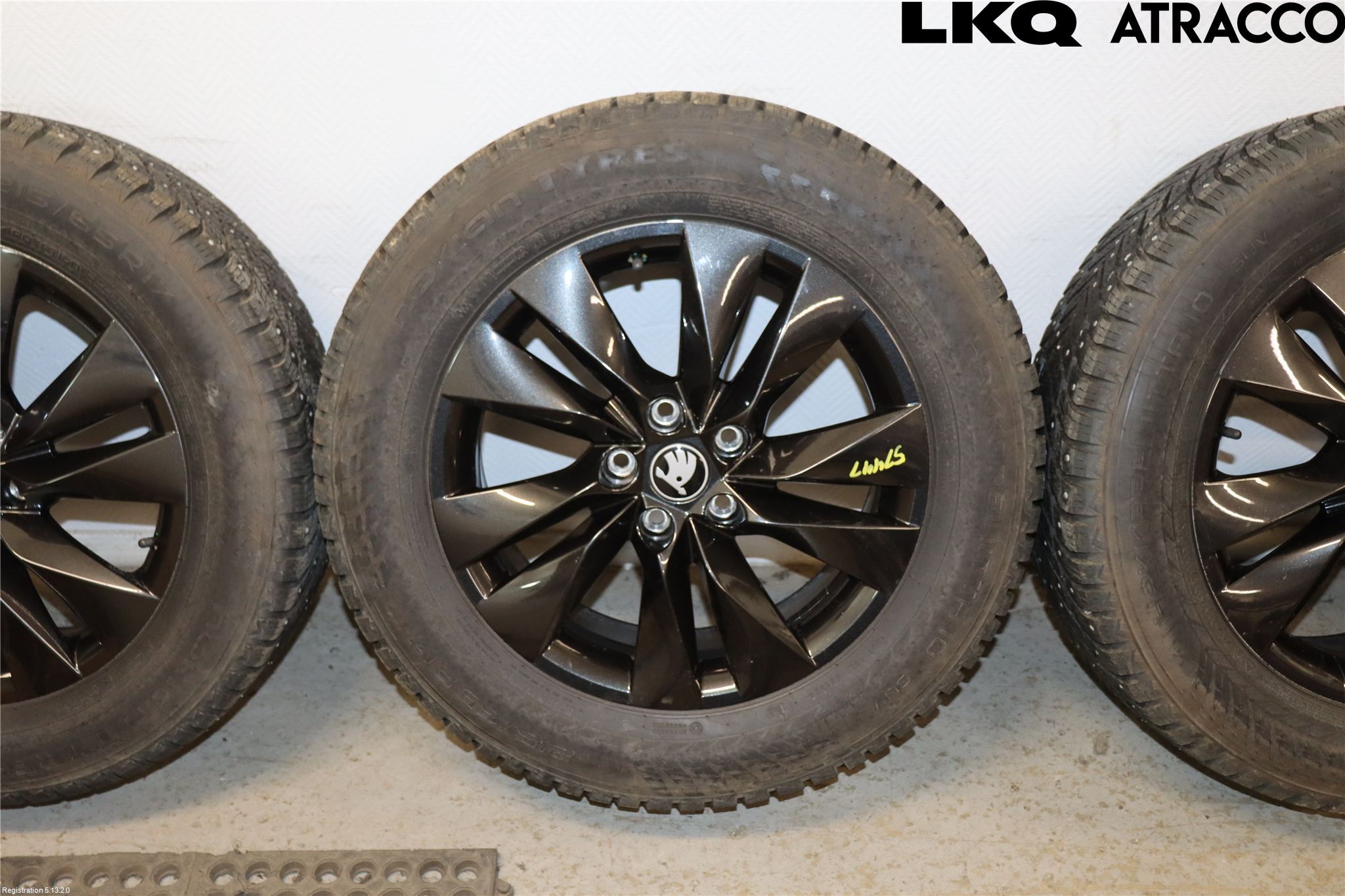Skoda KODIAQ 24- Dekk Vinter På Alu Felg 4Stk