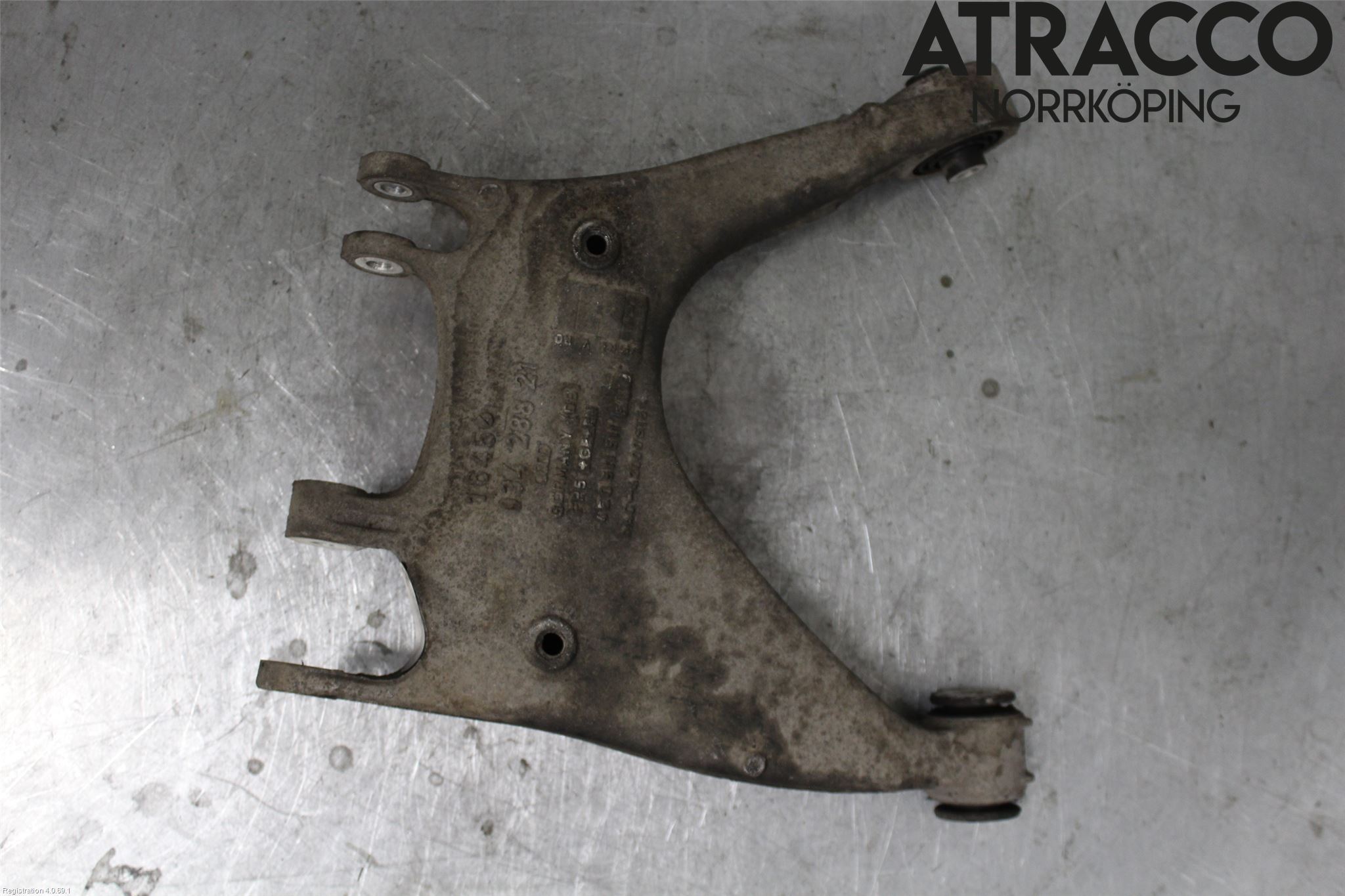 Audi A8/S8 4E  02-09 Bærearm Bak Venstre