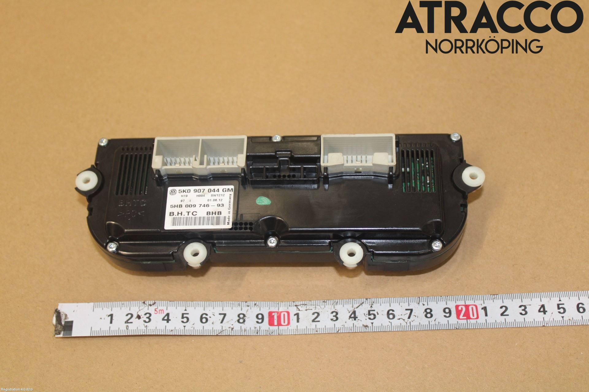 Volkswagen VW TIGUAN 07-16 Varmeapparat Panel(Regulering)