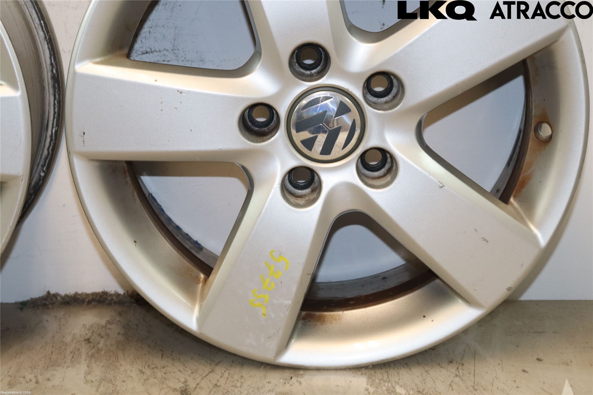 Volkswagen VW GOLF V 04-09 Felg Aluminium Sett 4Stk