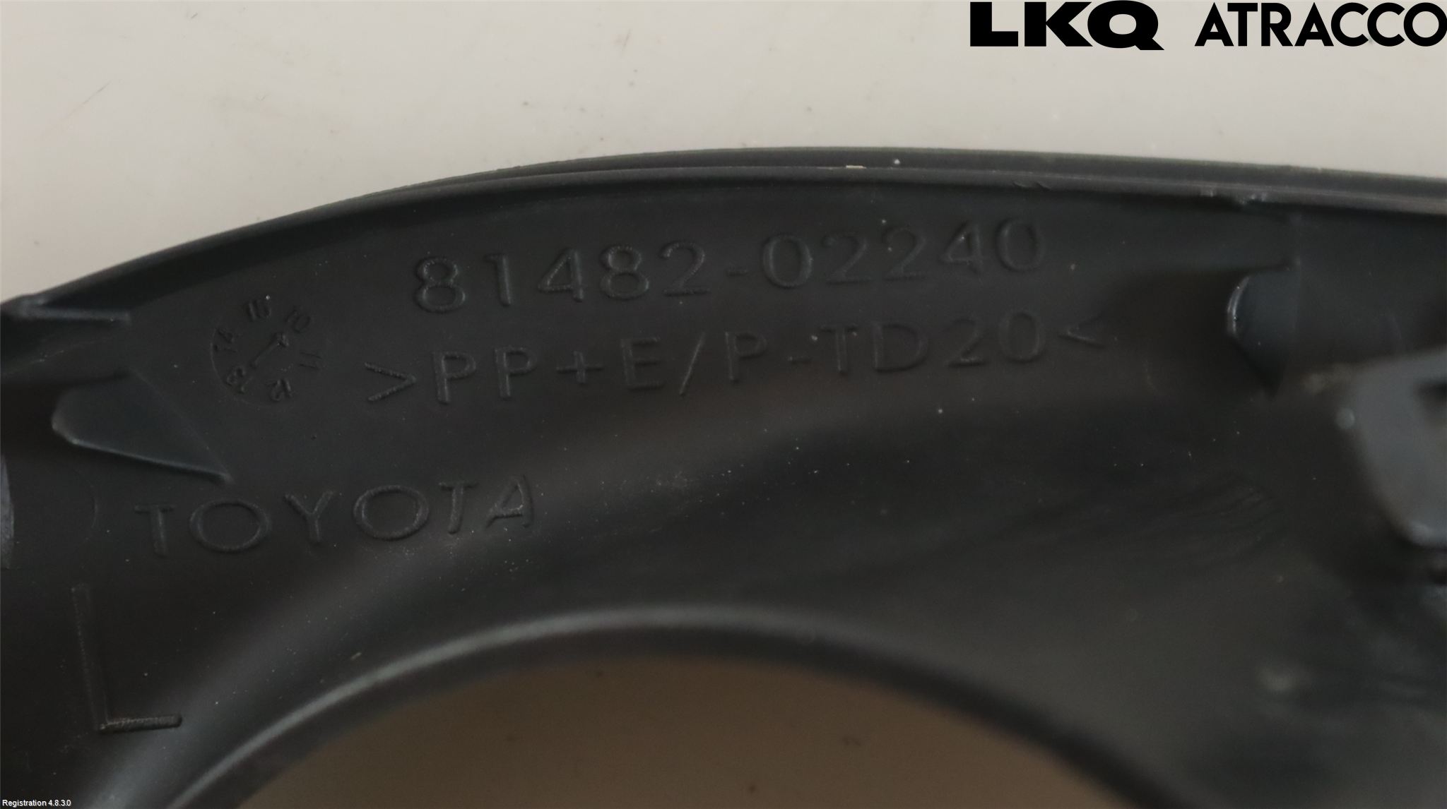 Toyota AURIS 10-12 Grilldel Venstre