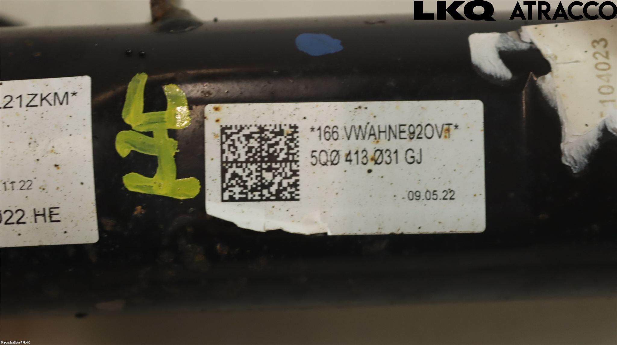Volkswagen VW GOLF / E-GOLF VIII 20- Fjærbein Foran Høyre