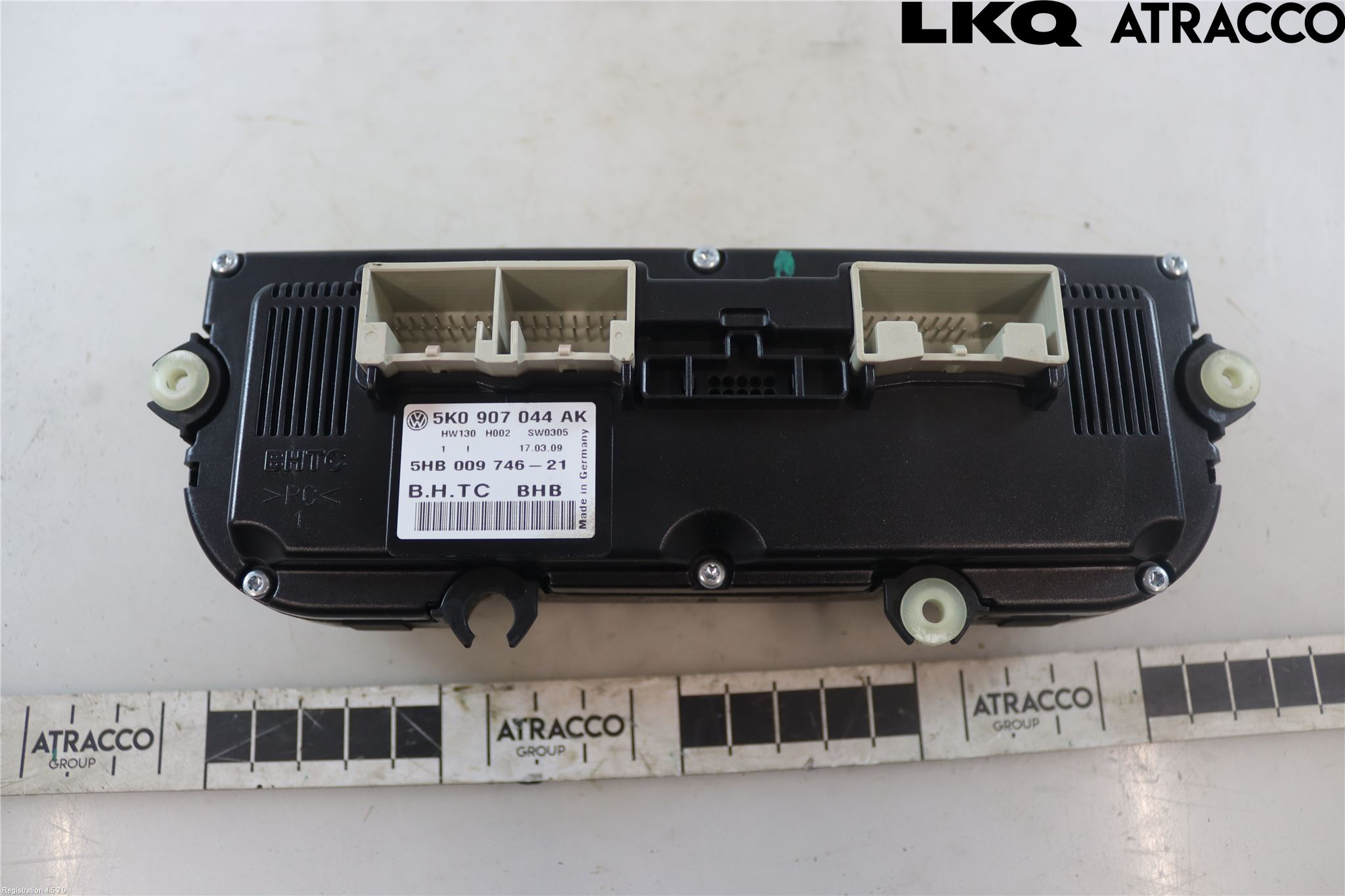 Volkswagen VW GOLF VI 09-13 Varmeapparat Panel(Regulering)