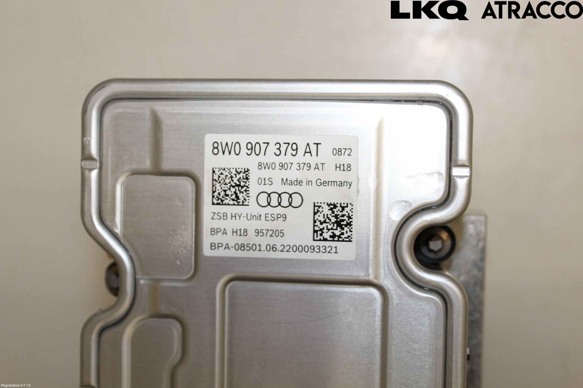 Audi A4/S4 B9 20- Abs Hydraulikkaggregat