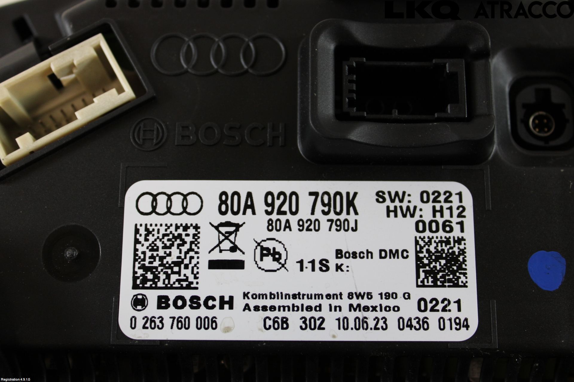 Audi Q5/SQ5 17- Instr Kombinert