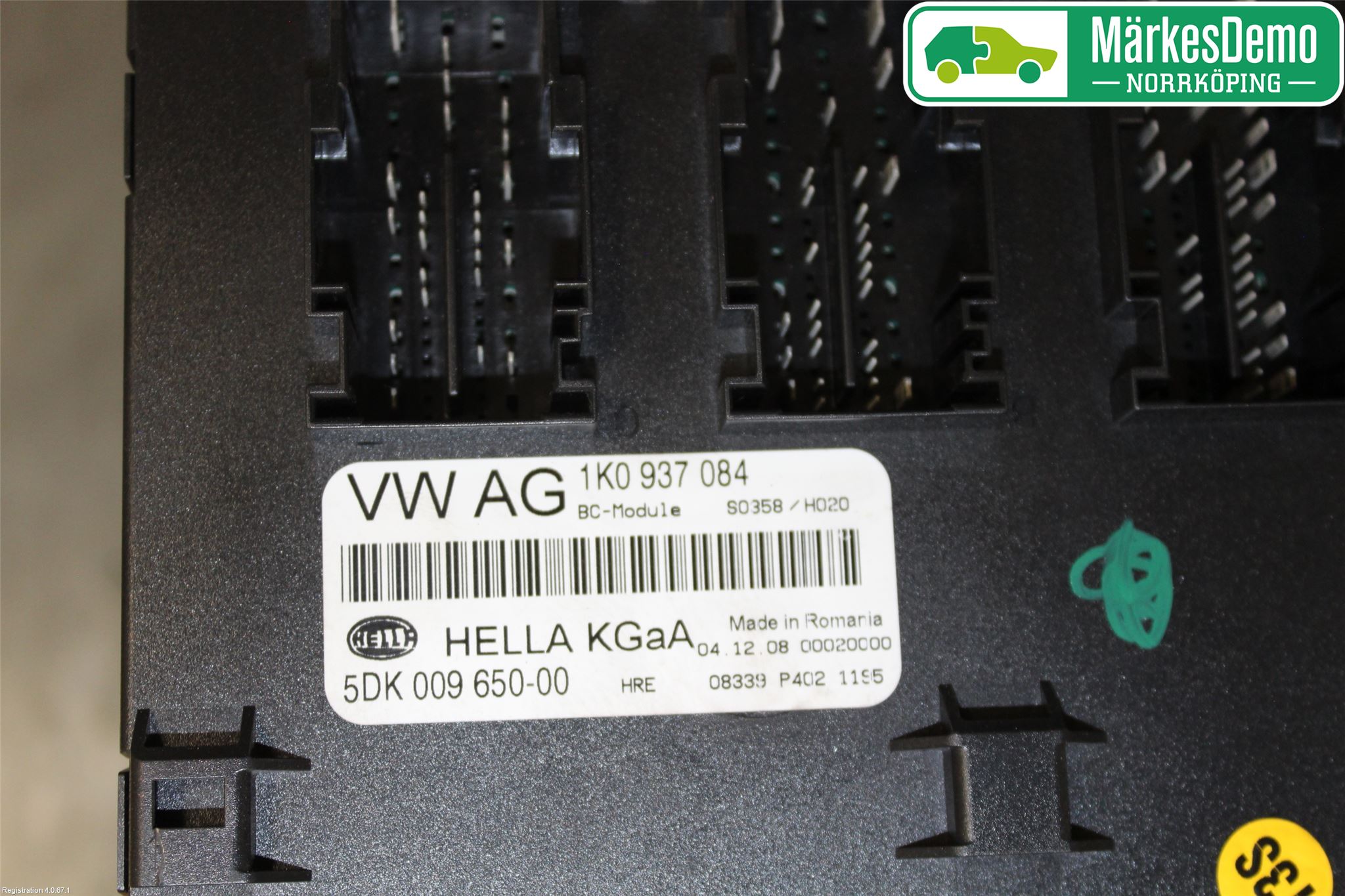 Volkswagen VW GOLF VI 09-13 Styreenhet Klima