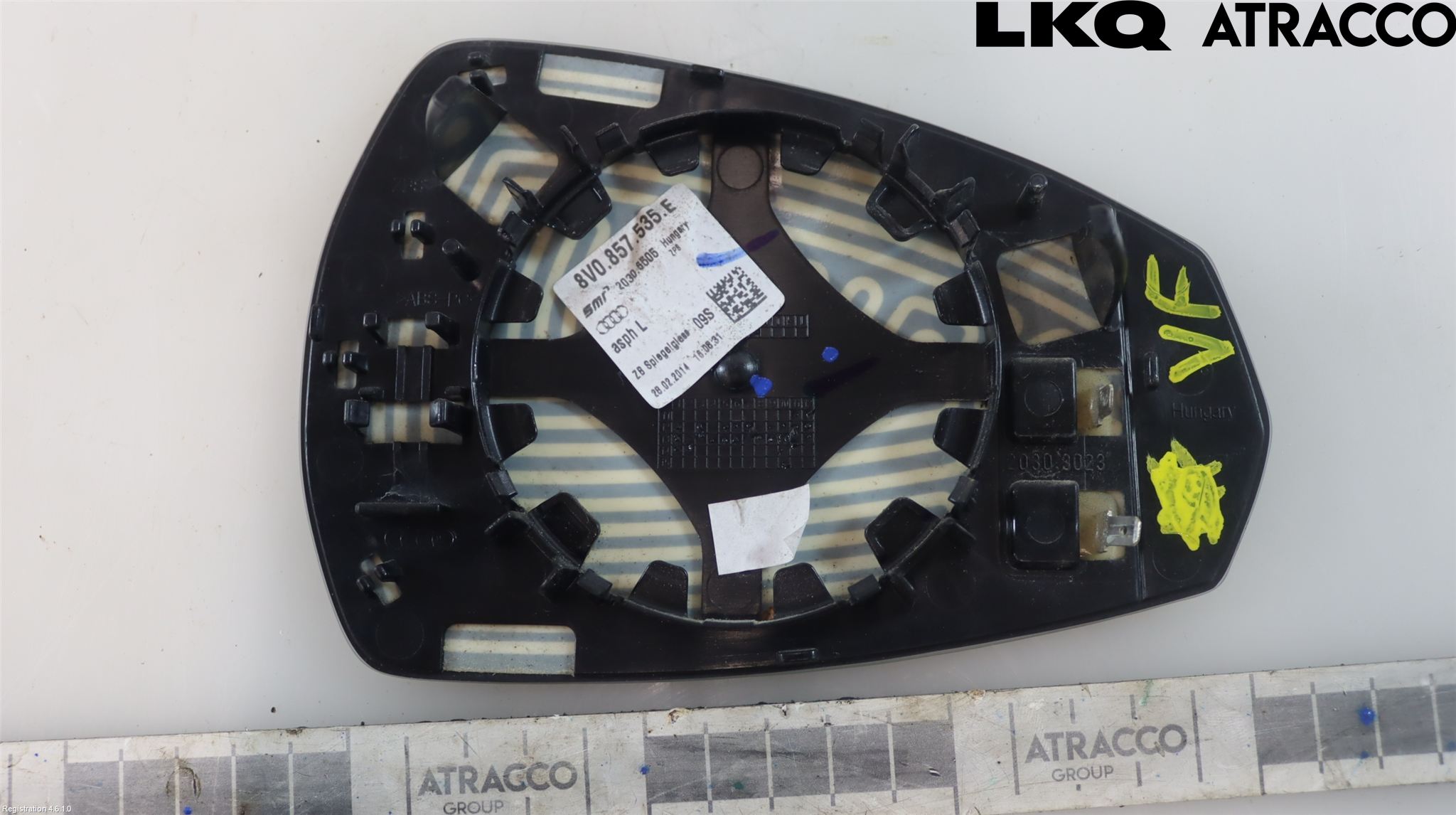 Audi A3/S3 8V 13-20 Speil Glass V