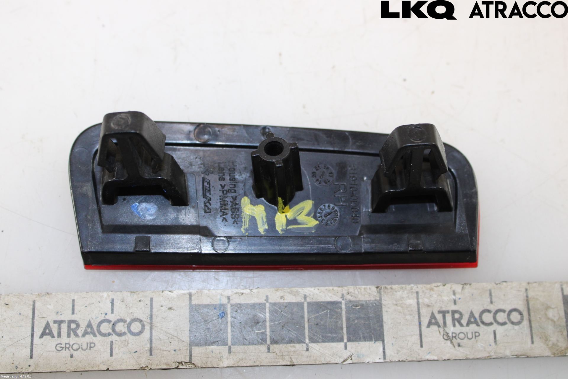 Toyota YARIS XP130 15-20 Refleks Bak