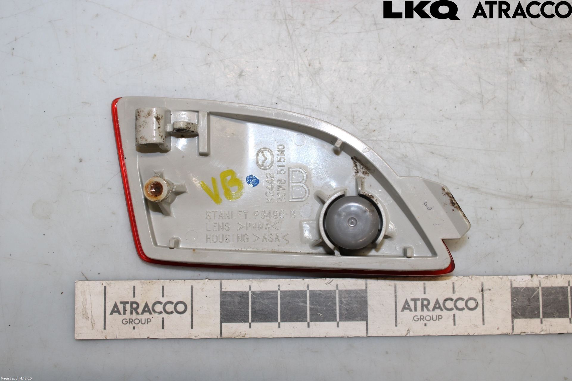 Mazda 3 II 09-13 Refleks Bak