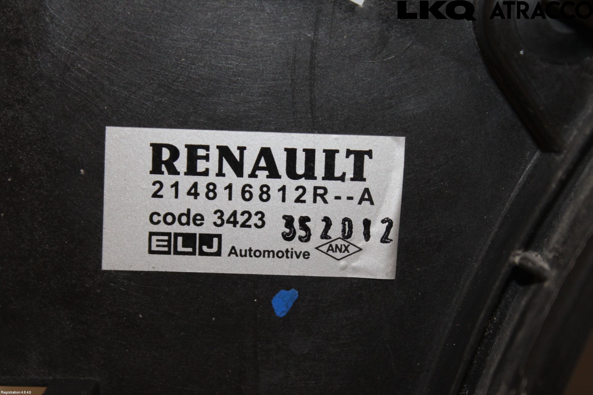 Renault CLIO IV 12-16 Kjølevifte Elektrisk