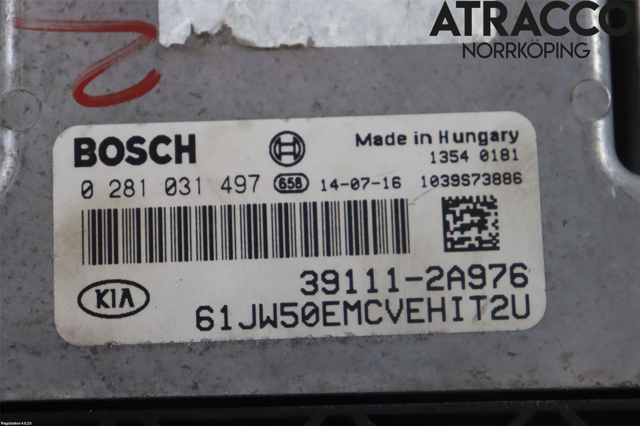 Kia CEED 12-18 Styreenhet Dieselpumpe