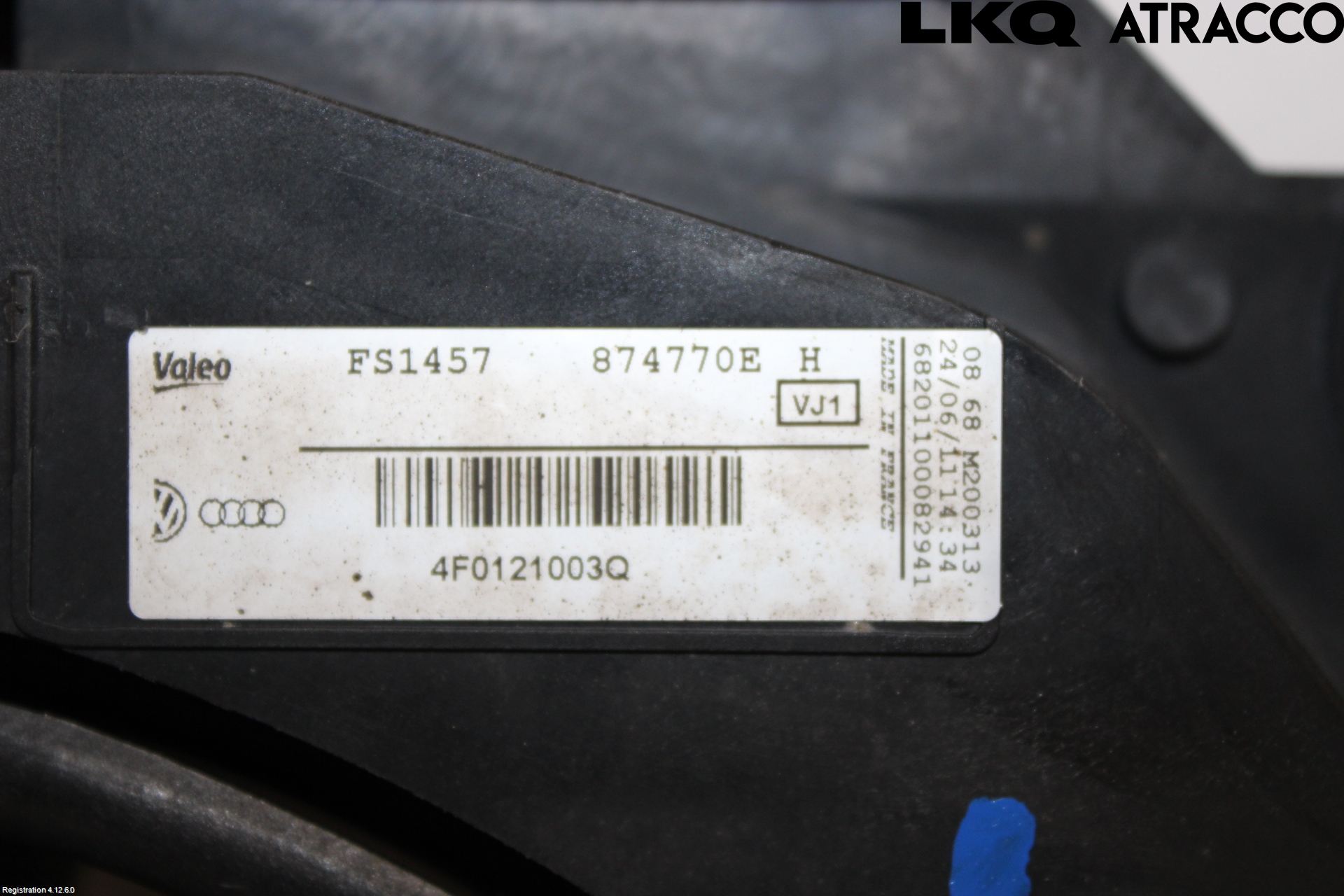Audi A6/S6     05-11 Kjølevifte Elektrisk