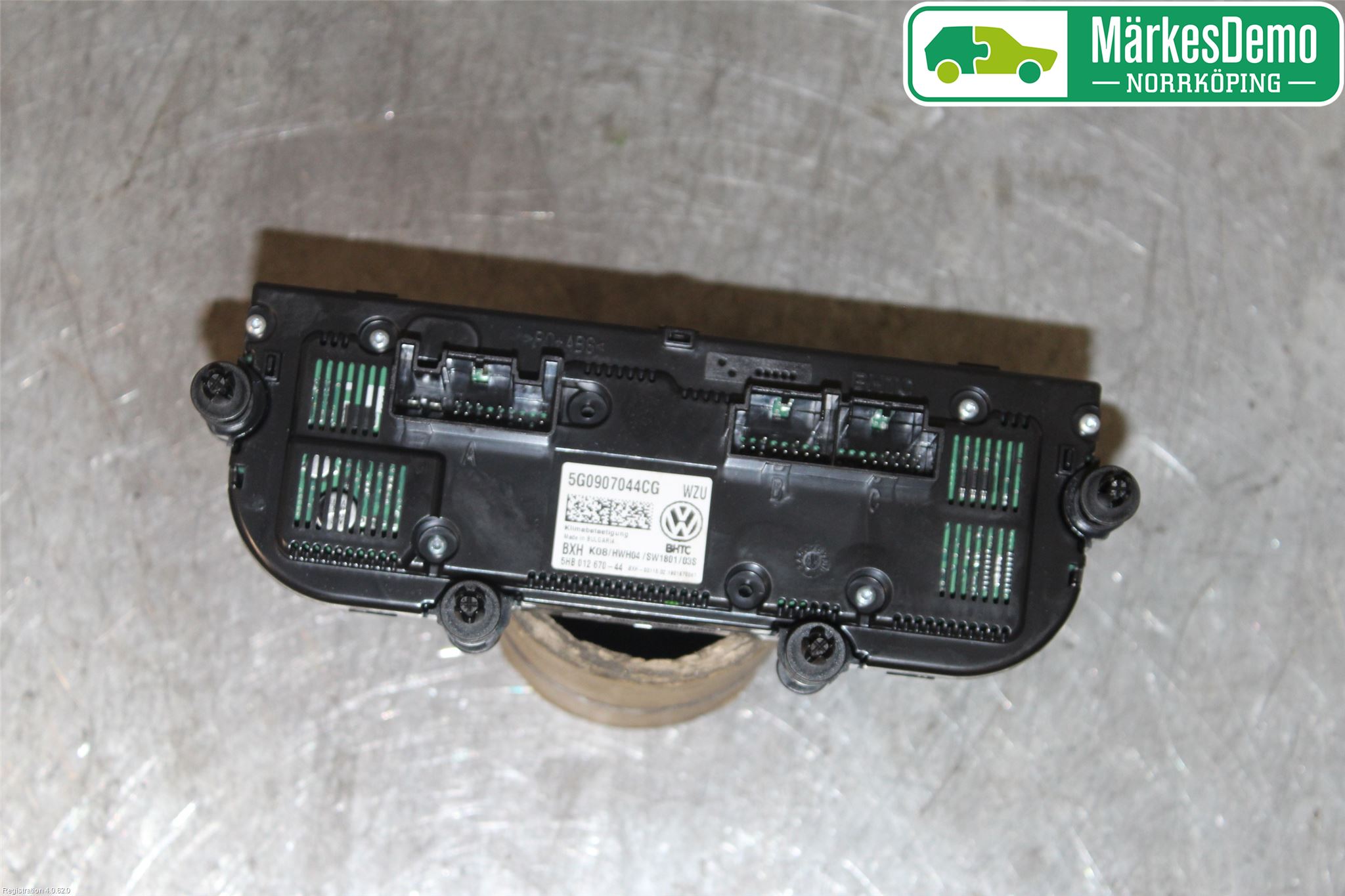 Volkswagen VW GOLF / E-GOLF VII 13-20 Varmeapparat Panel(Regulering)