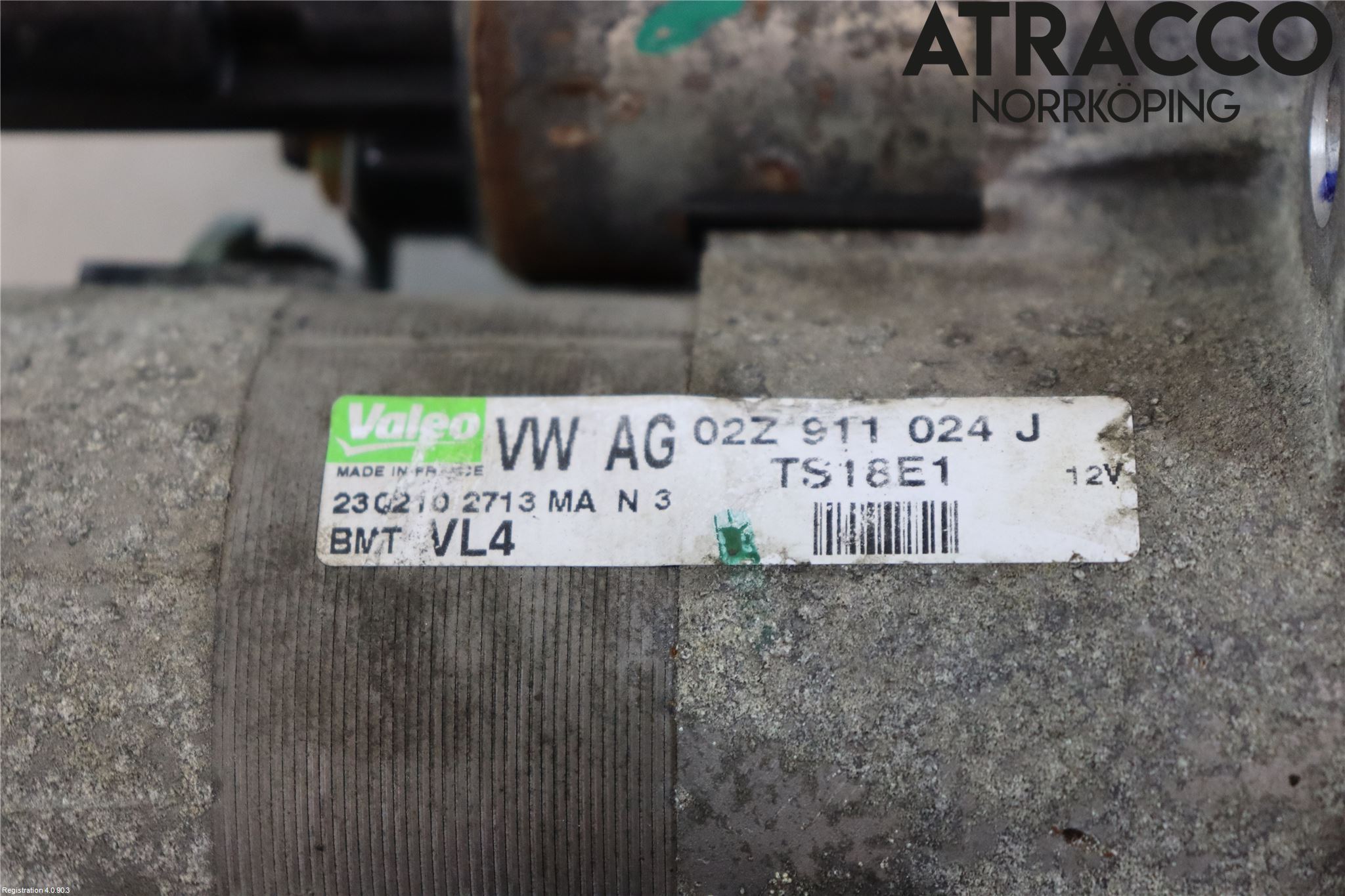 Volkswagen VW CADDY      04-10 Startmotor Diesel