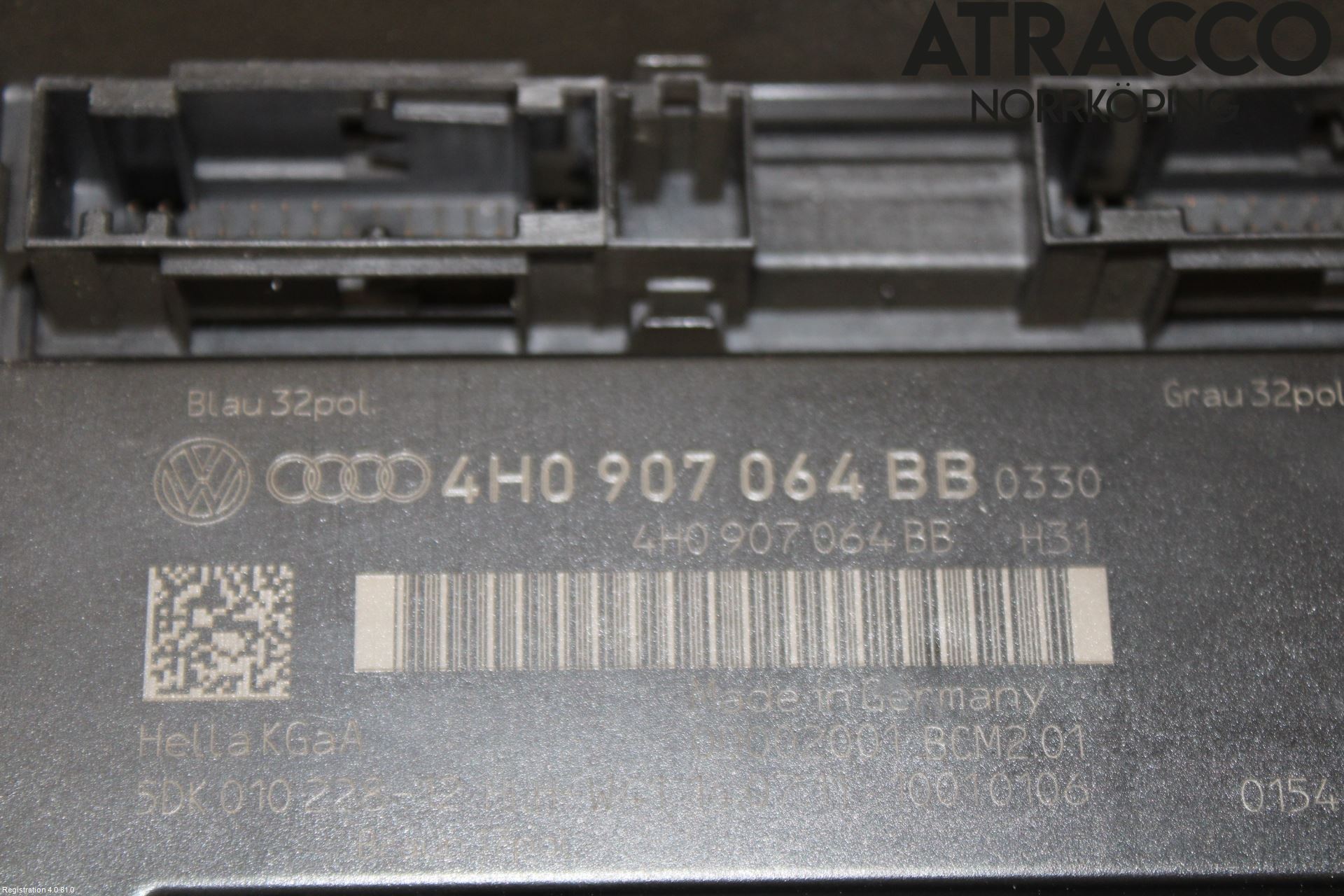 Audi A8/S8 4H 10-17 Styreenhet Klima