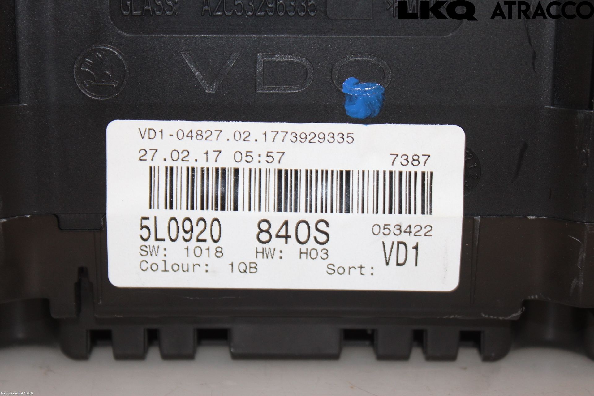 Skoda YETI Instr Kombinert