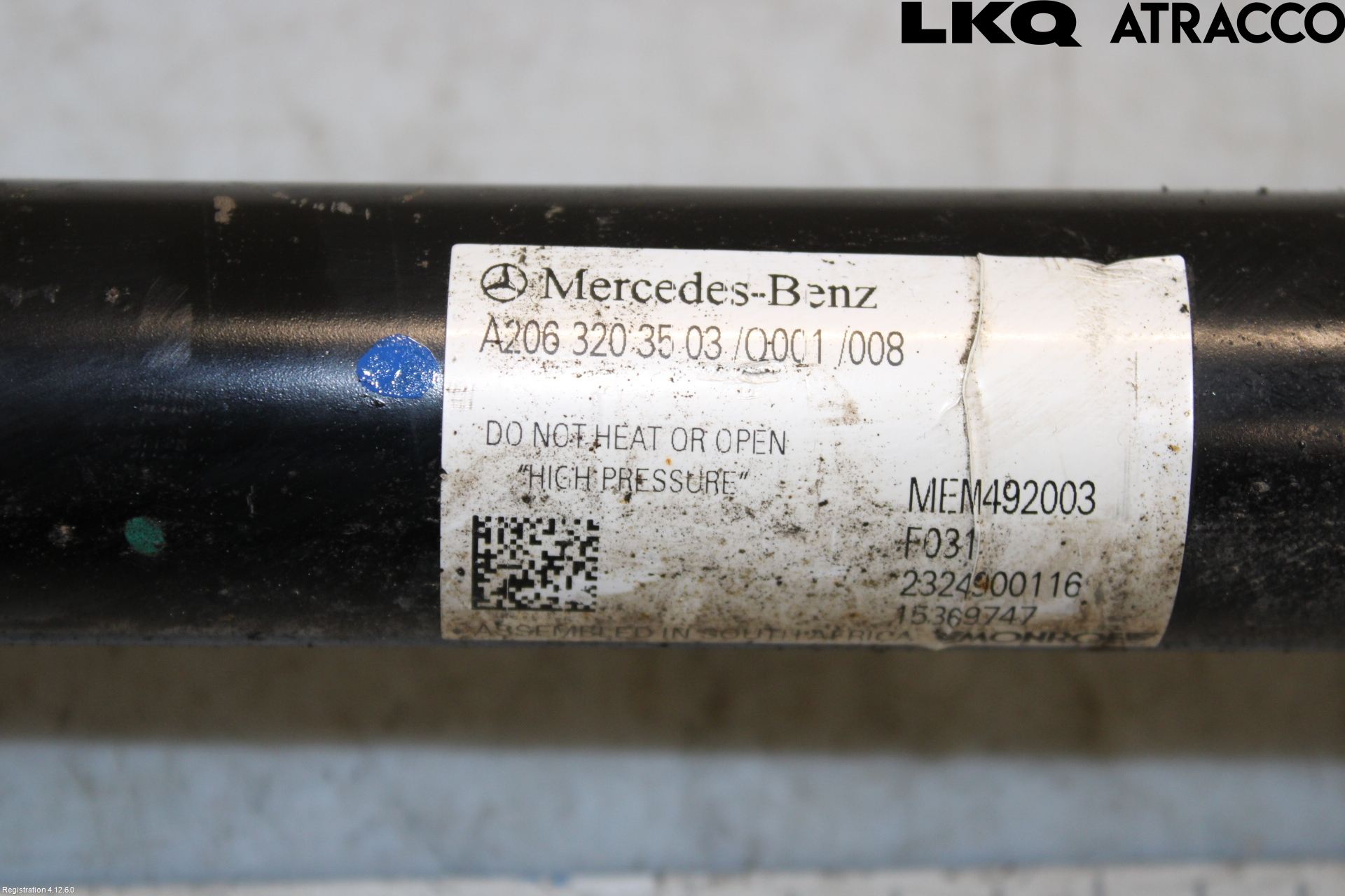 Mercedes-Benz MB C-KLASS (W206) 21- Fjærbein Foran Venstre