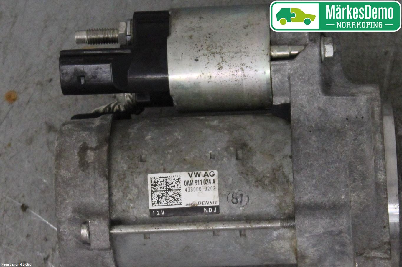 Volkswagen VW GOLF / E-GOLF VII 13-20 Startmotor