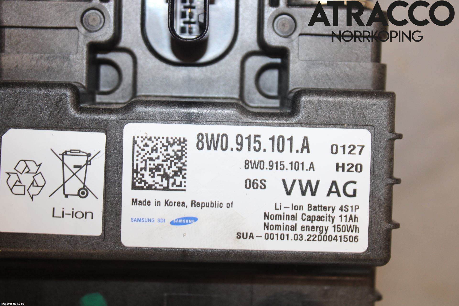 Audi A4/S4 B9 20- Hybrid Batteri
