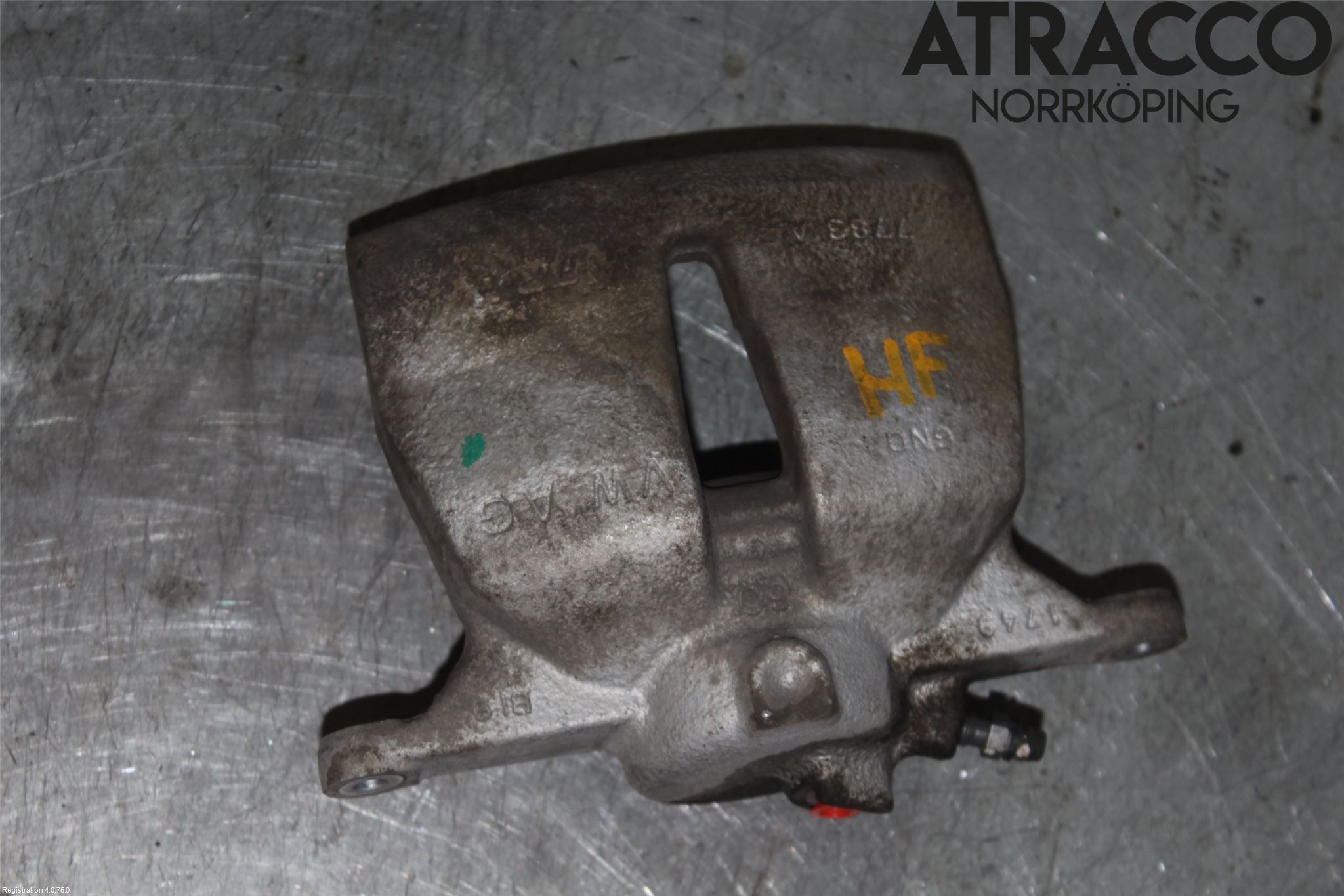 Volkswagen VW TIGUAN 16-24 Bremsecaliper Foran Høyre