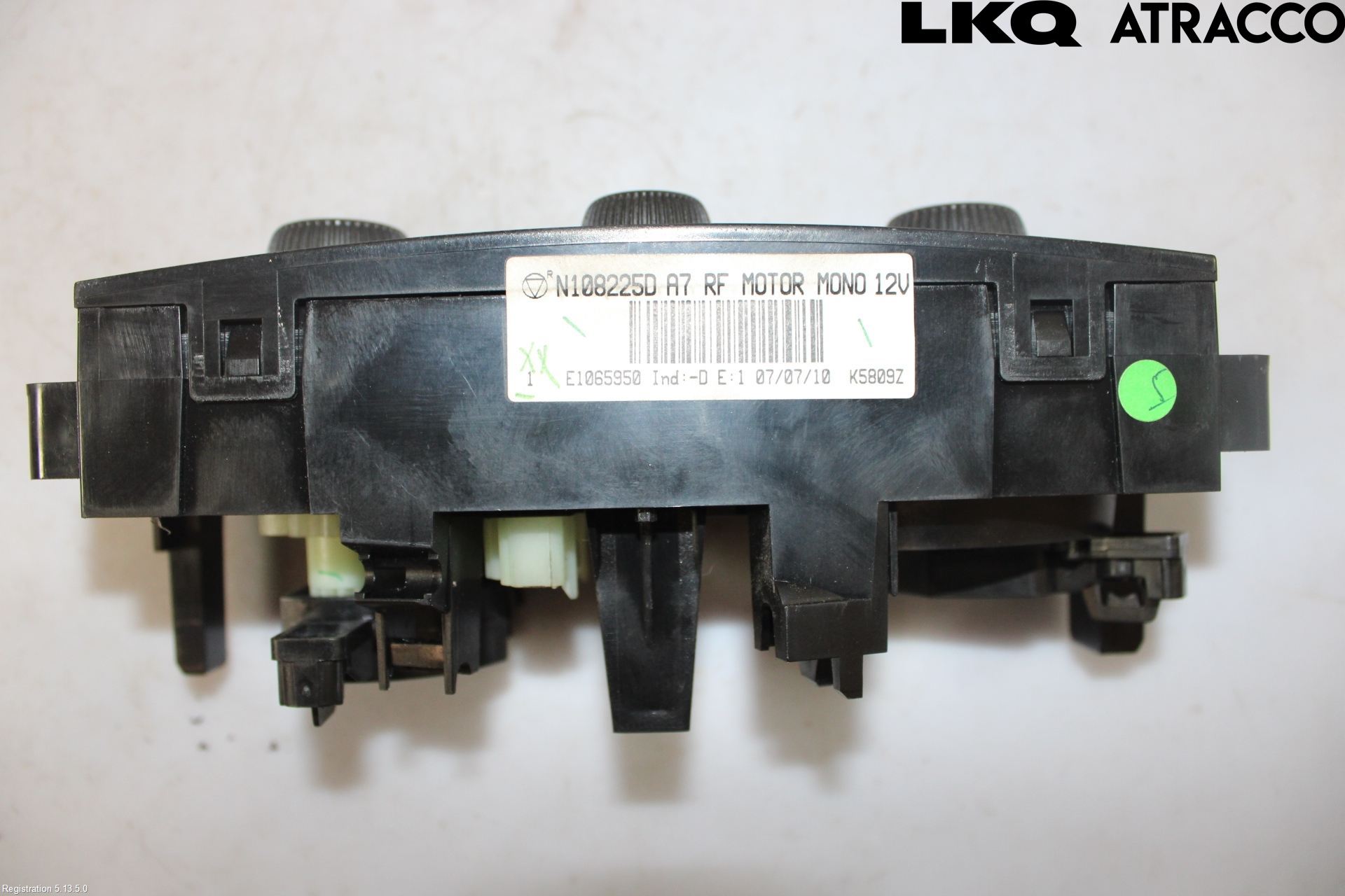 Peugeot 207 Varmeapparat Panel(Regulering)
