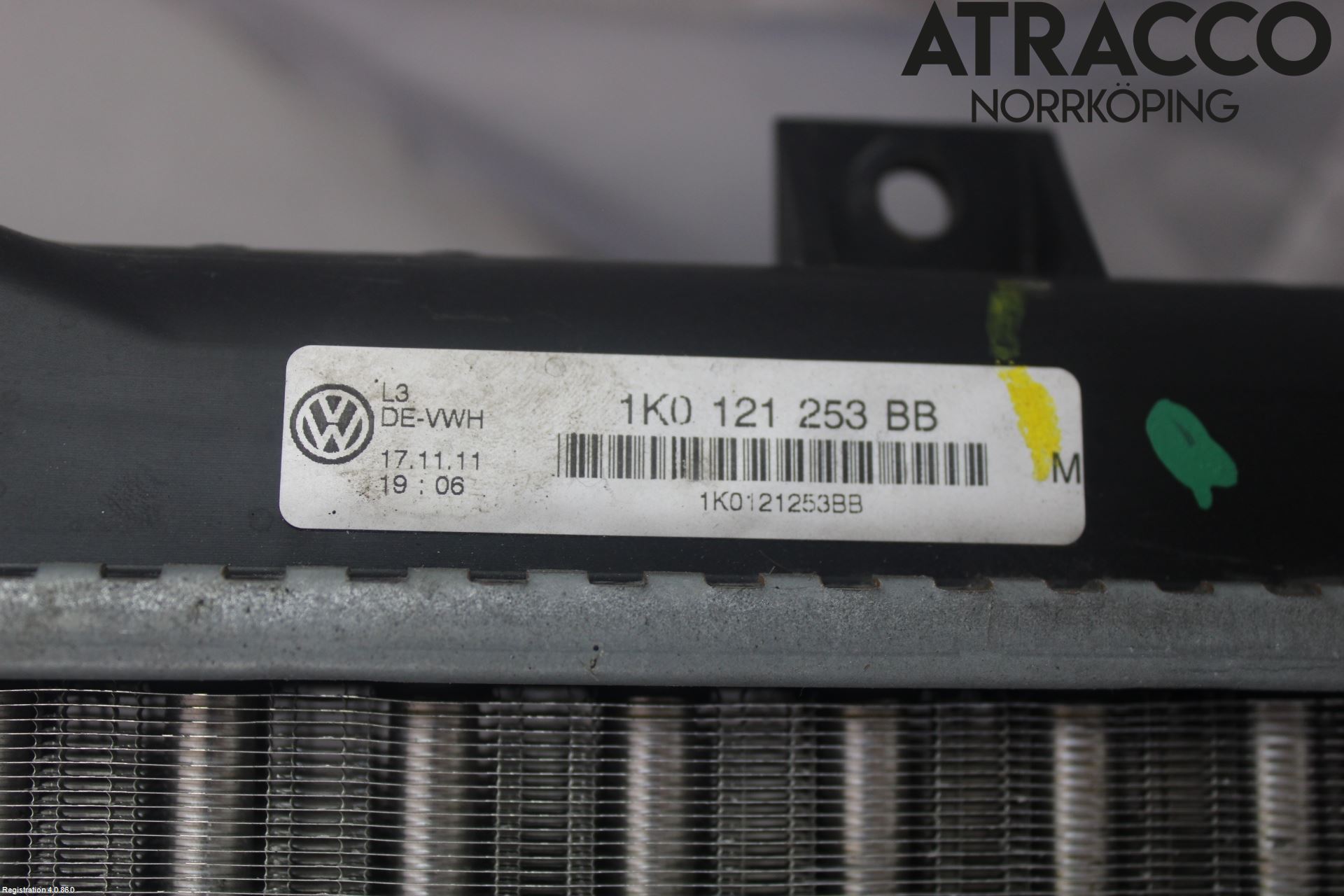 Audi A3/S3 05-13 Radiator Manuell
