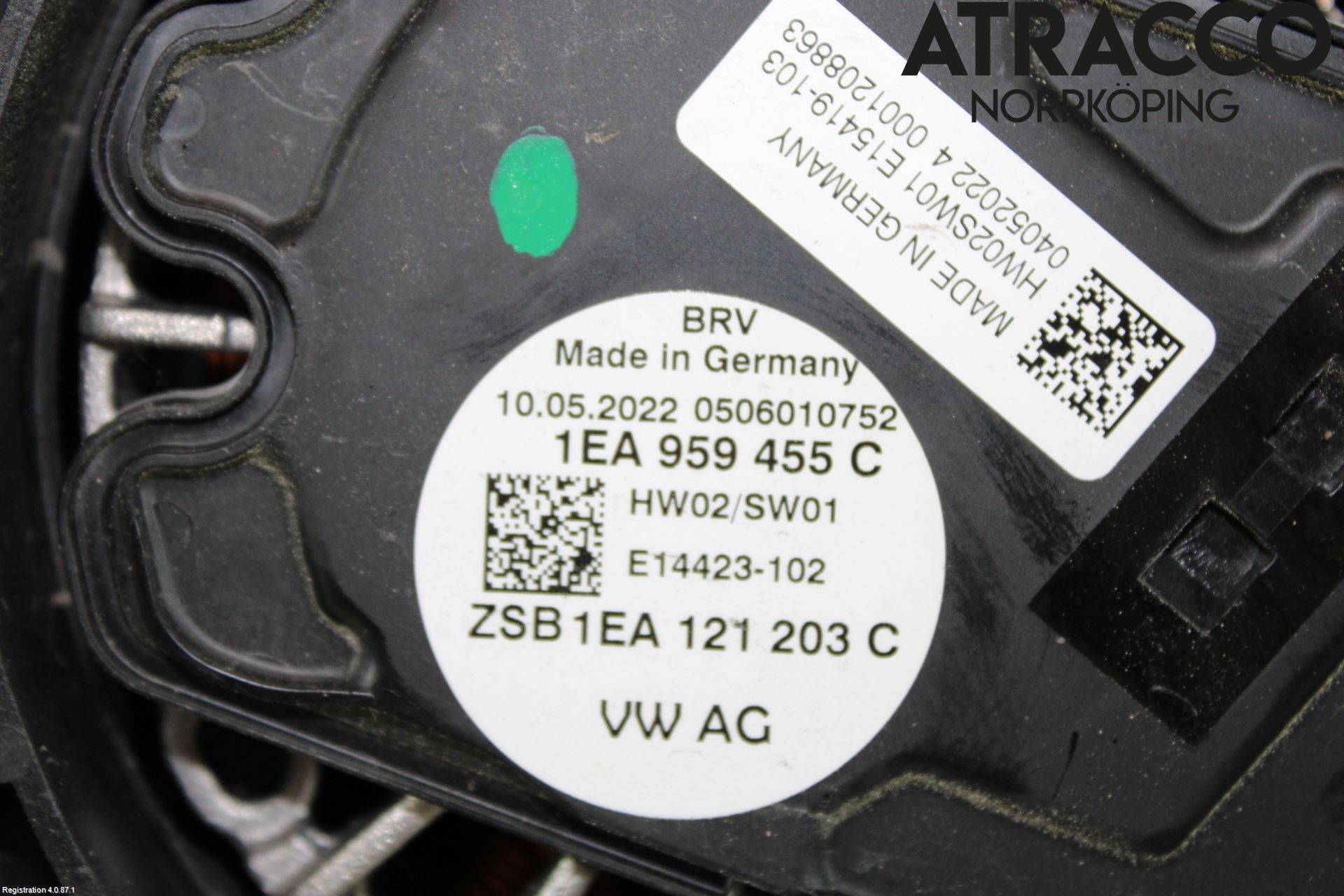 Volkswagen VW ID.5 22- Kjølevifte Elektrisk