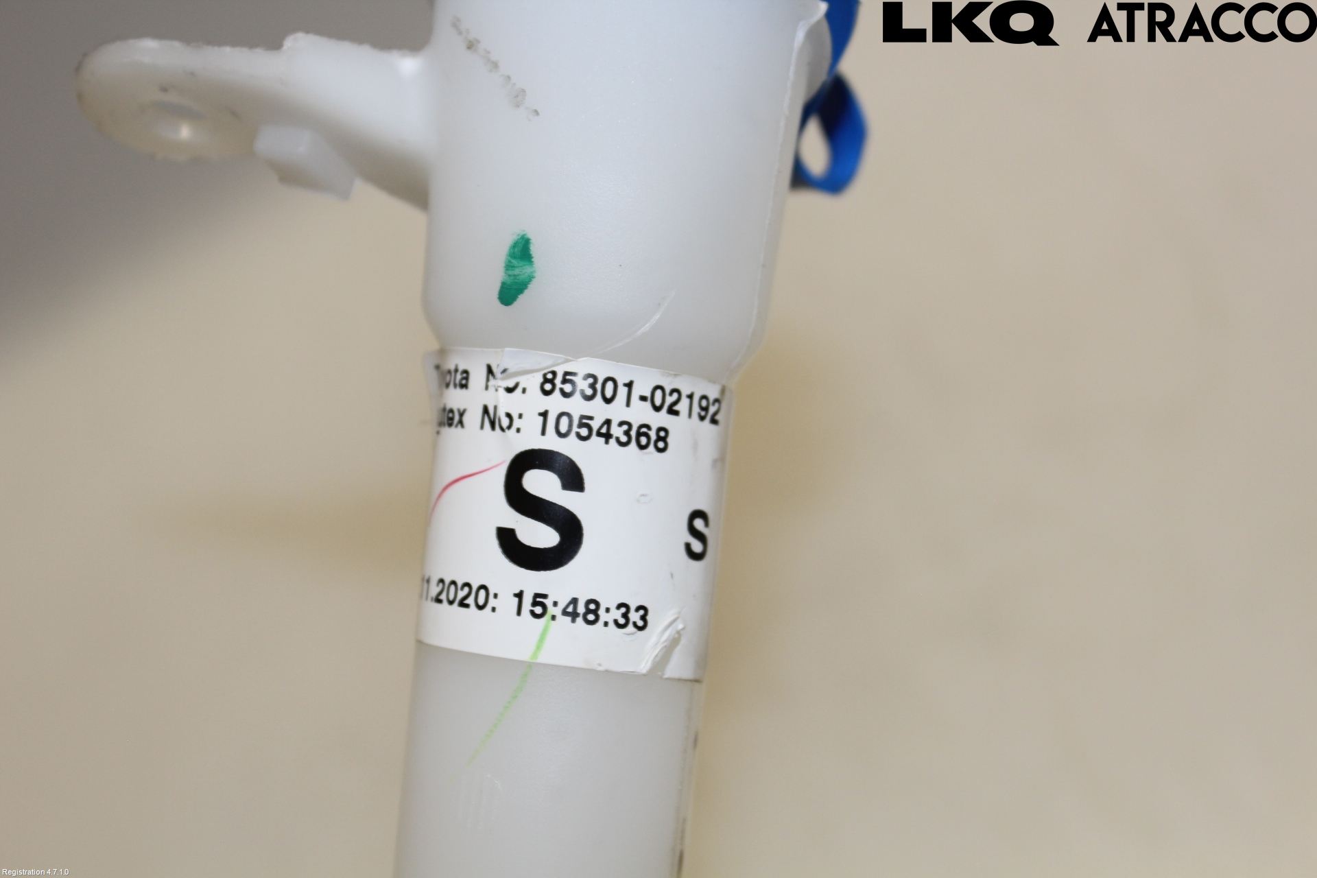 Toyota COROLLA 19- Påfyllingsrør For Vasketank