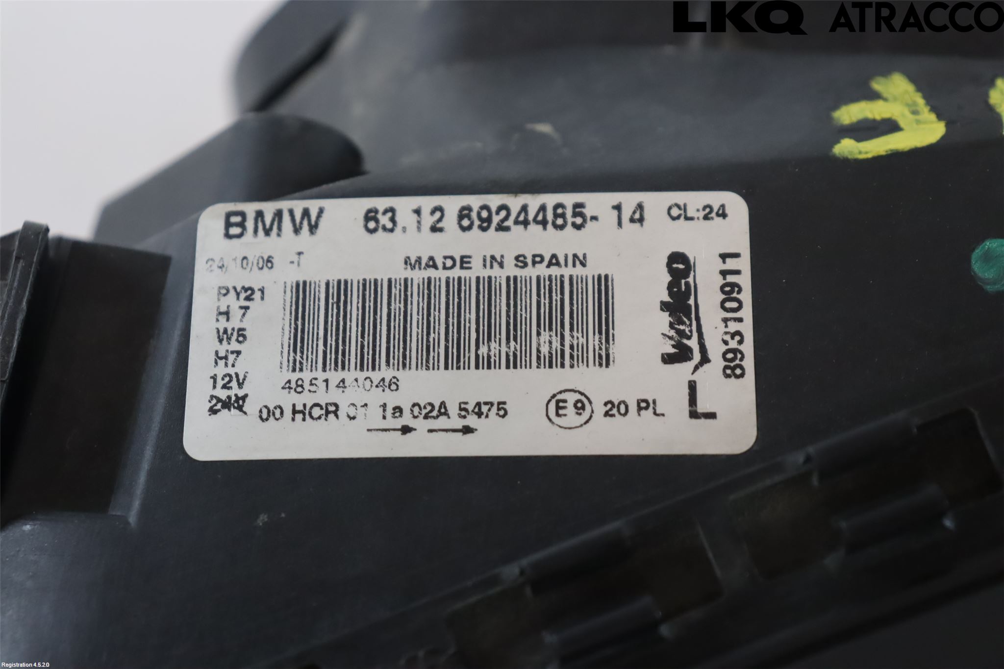 BMW 1 E87/81 5D/3D 03-11 Frontlykt Venstre