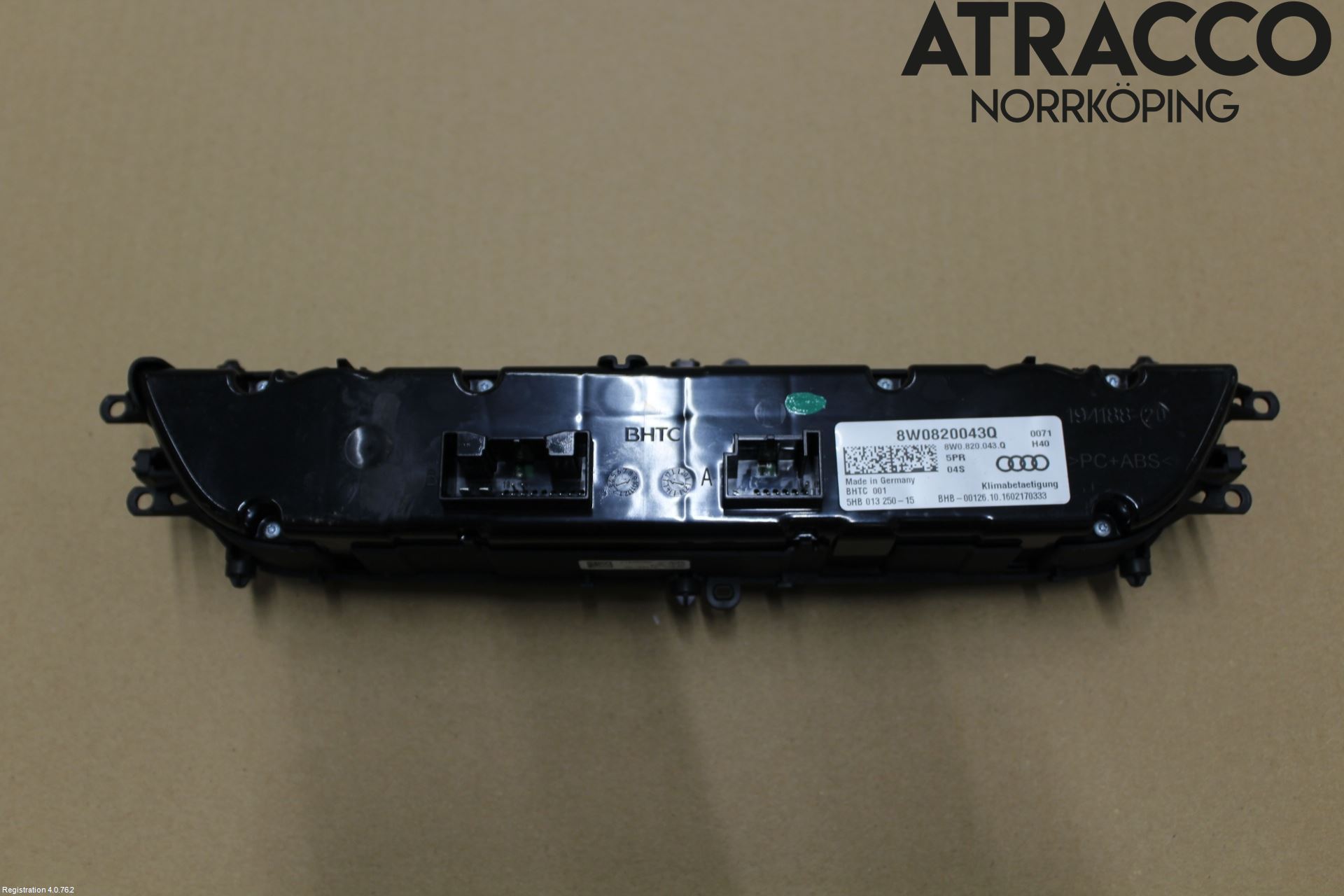 Audi A4/S4 B9 16-19 Varmeapparat Panel(Regulering)