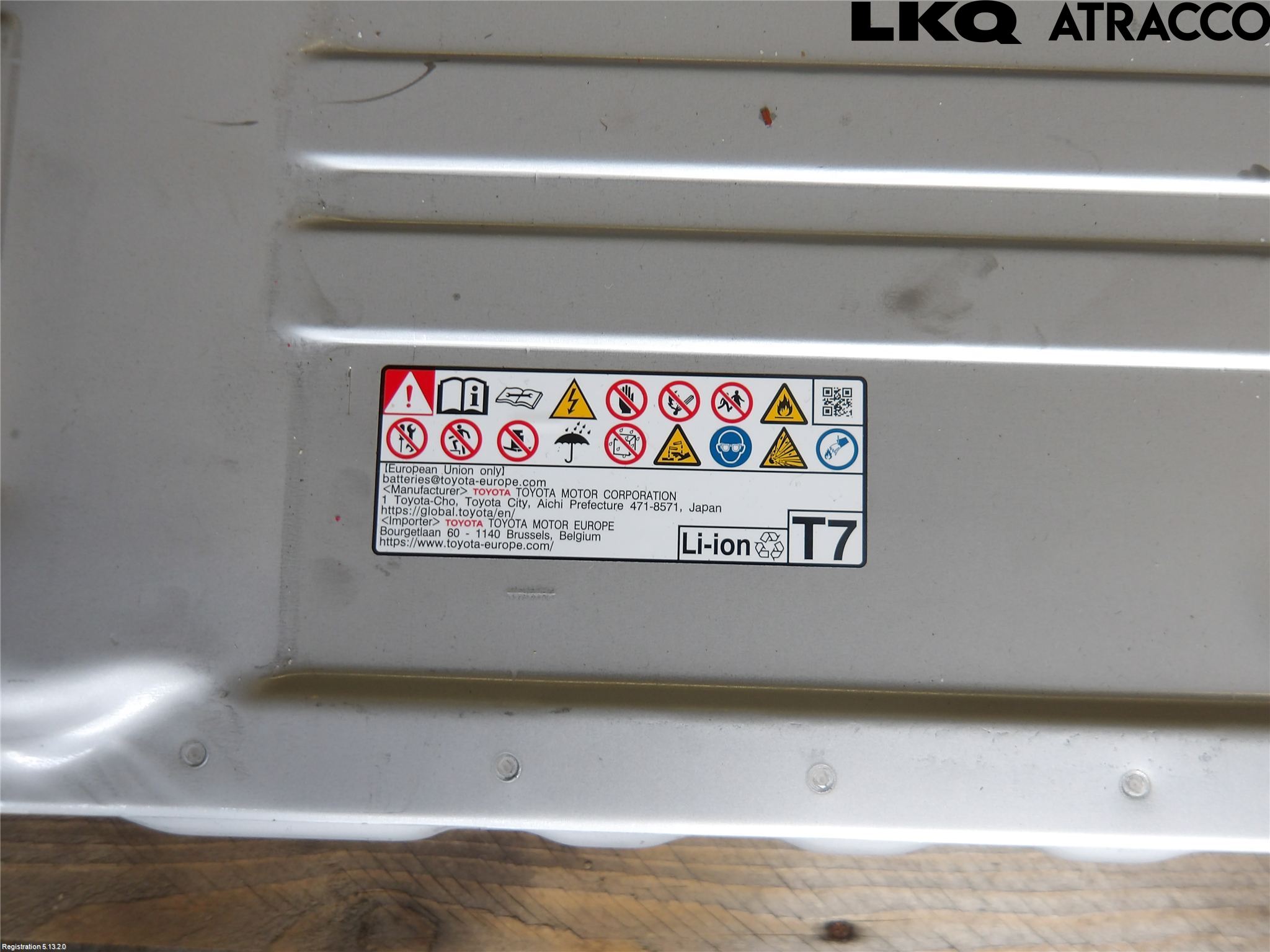 Toyota YARIS XP21 20- Hybrid Batteri