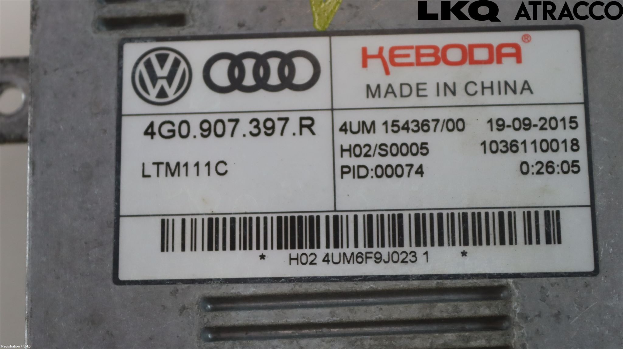 Audi A6 ALLROAD 12-18 Styreenhet Xenon
