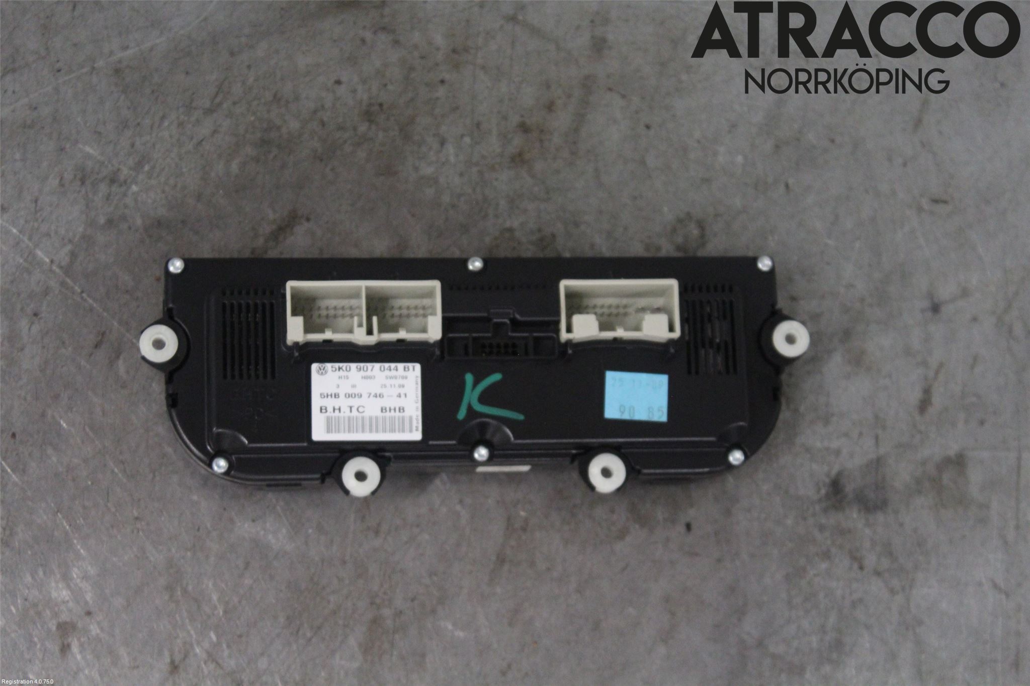 Volkswagen VW PASSAT 05-11 Varmeapparat Panel(Regulering)