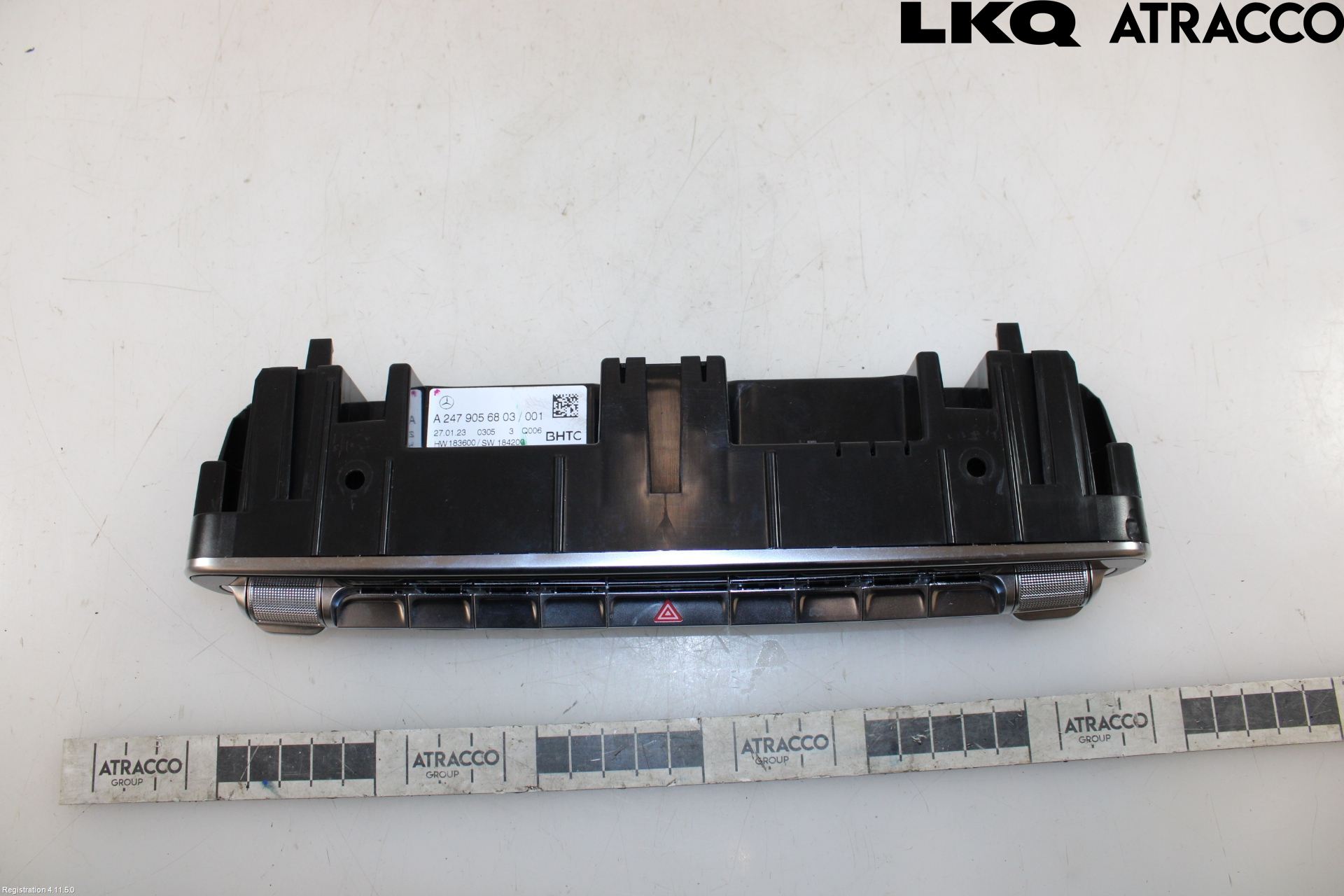 Mercedes-Benz MB CLA-KLASS (C118/X118) 19- Varmeapparat Panel(Regulering)