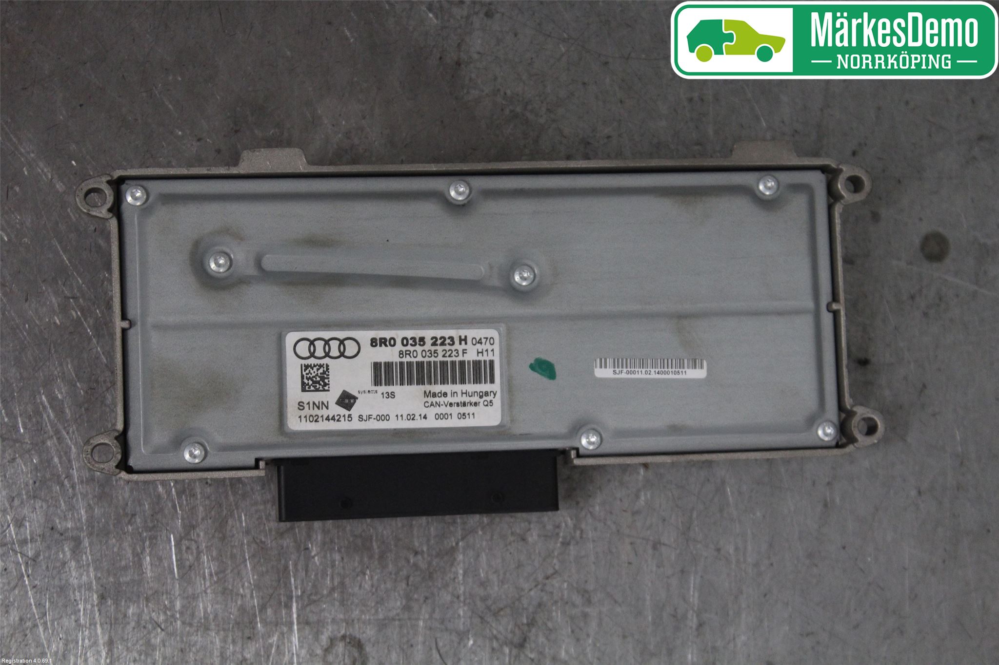 Audi A4 12-15 Stereo Forsterker