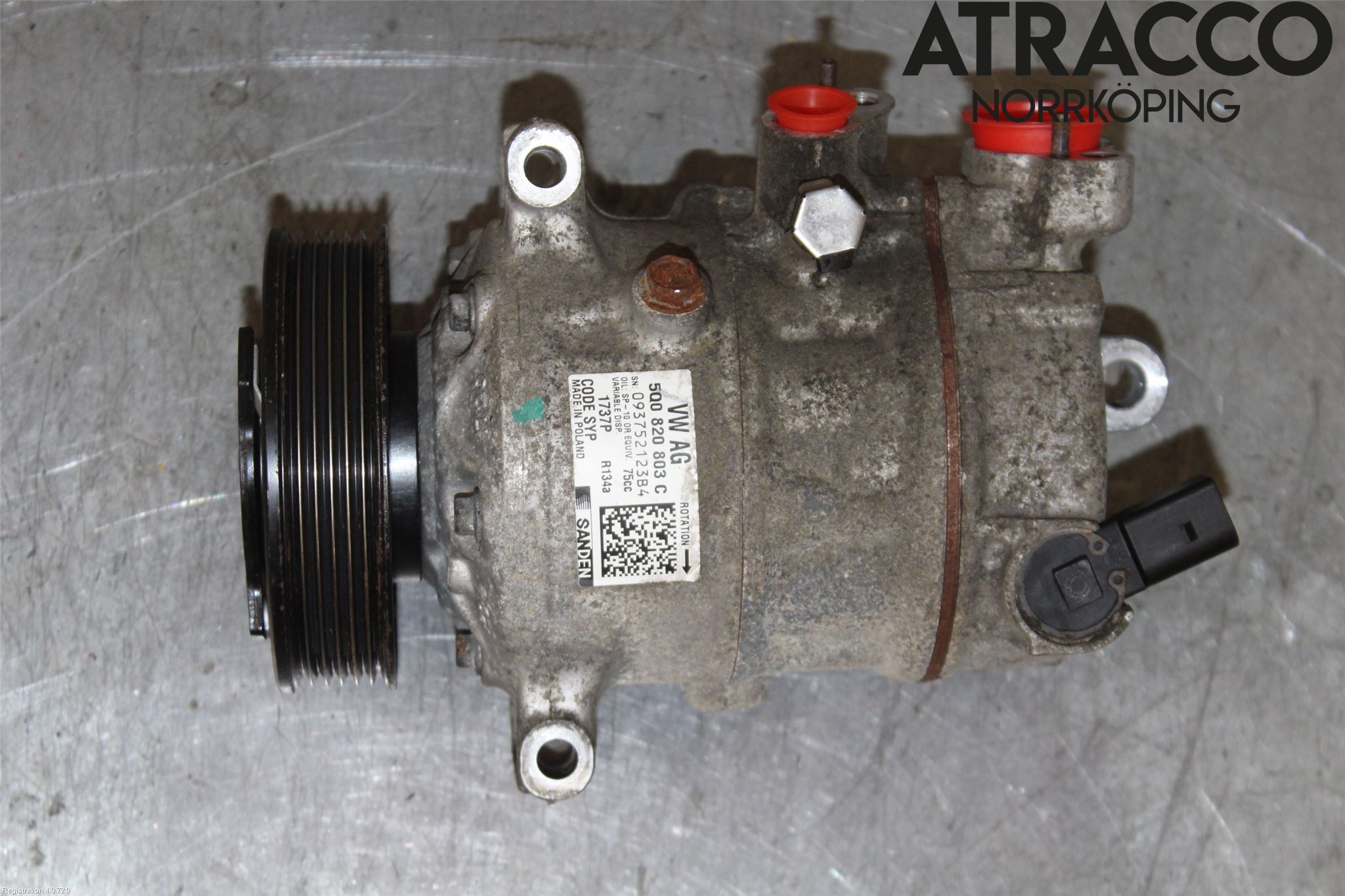 Skoda RAPID Varme Ac Kompressor