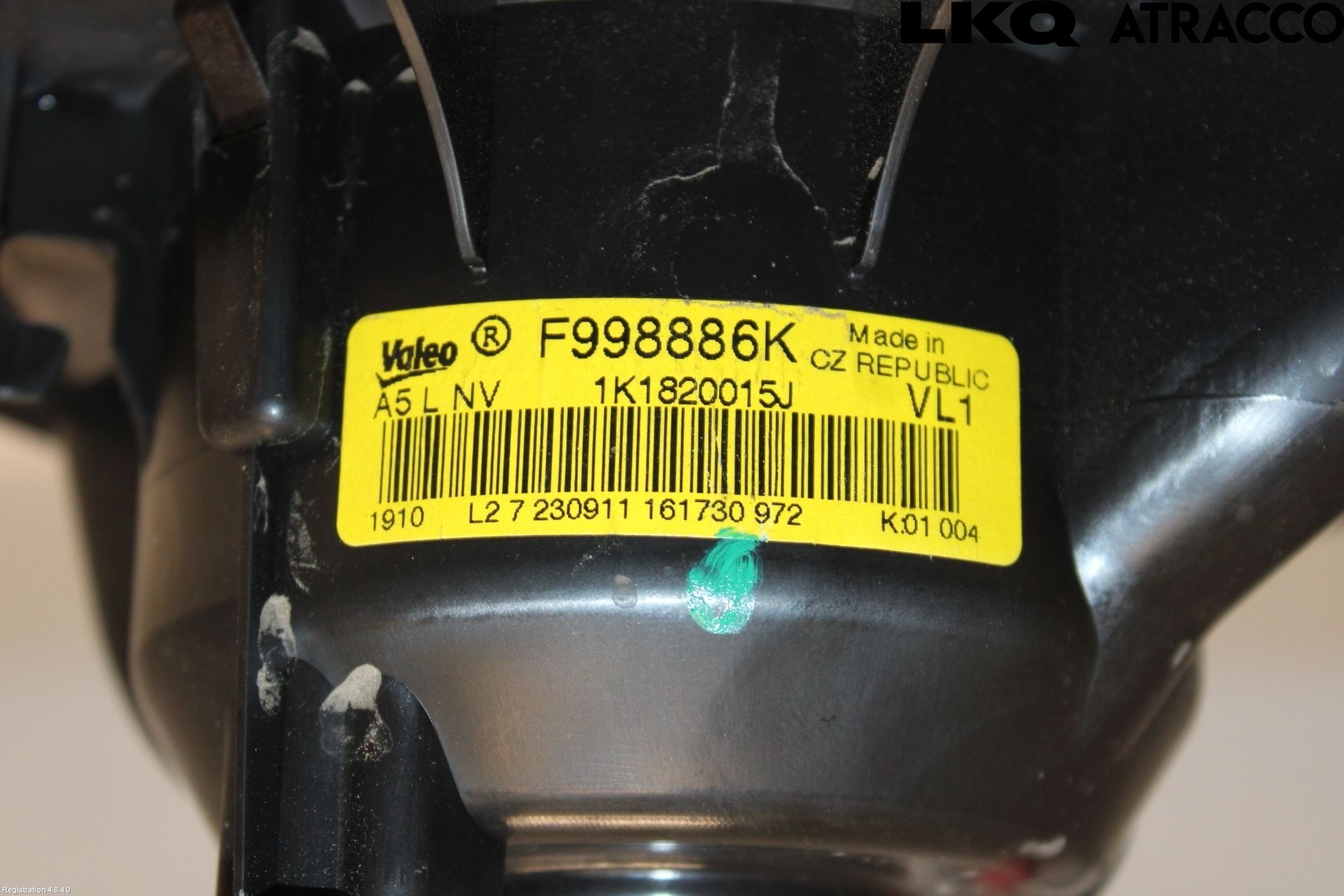 Audi A3/S3 05-13 Varmeapparat Viftemotor