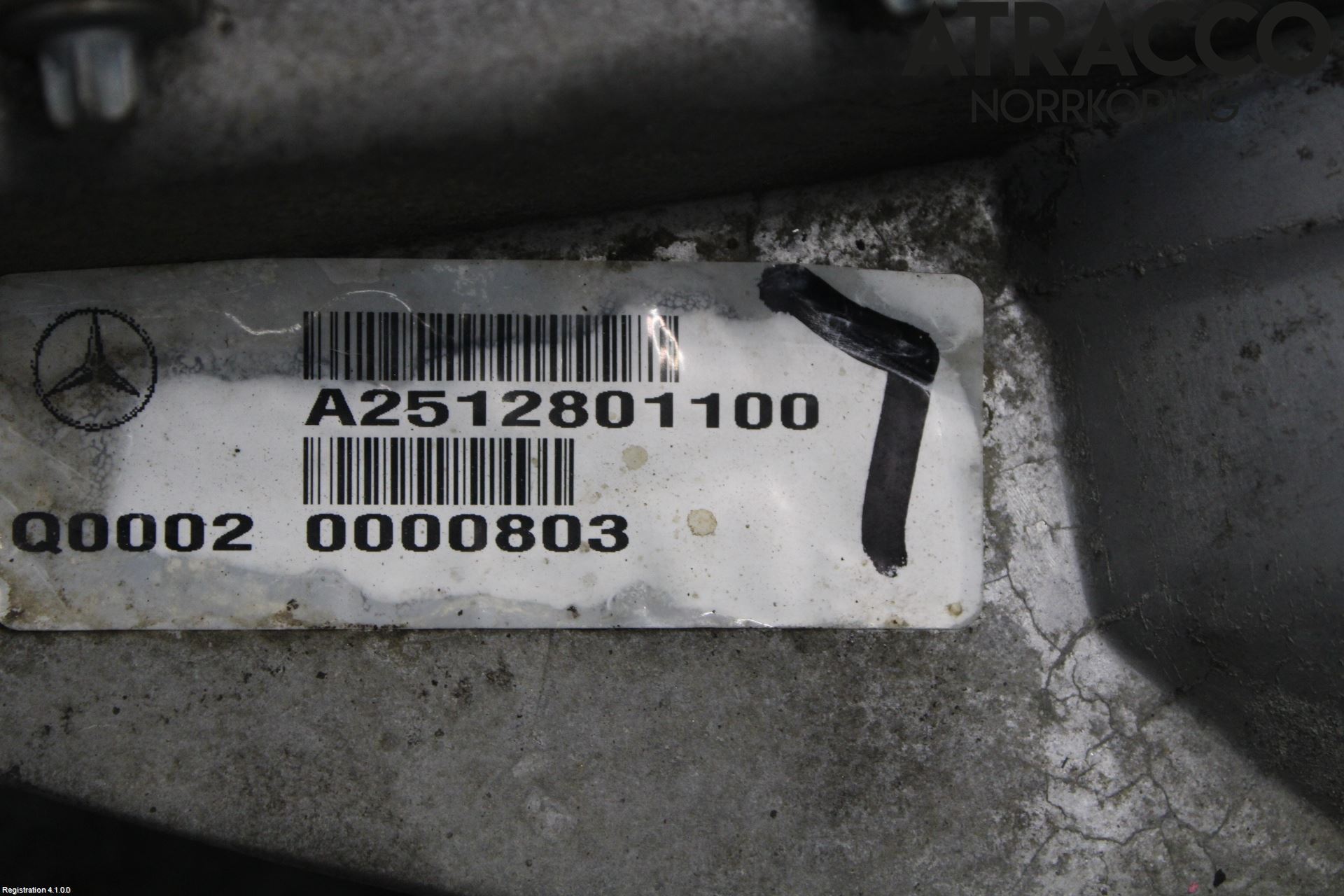 Mercedes-Benz MB ML (W164) 05-11 Gearkasse Fordelingskasse