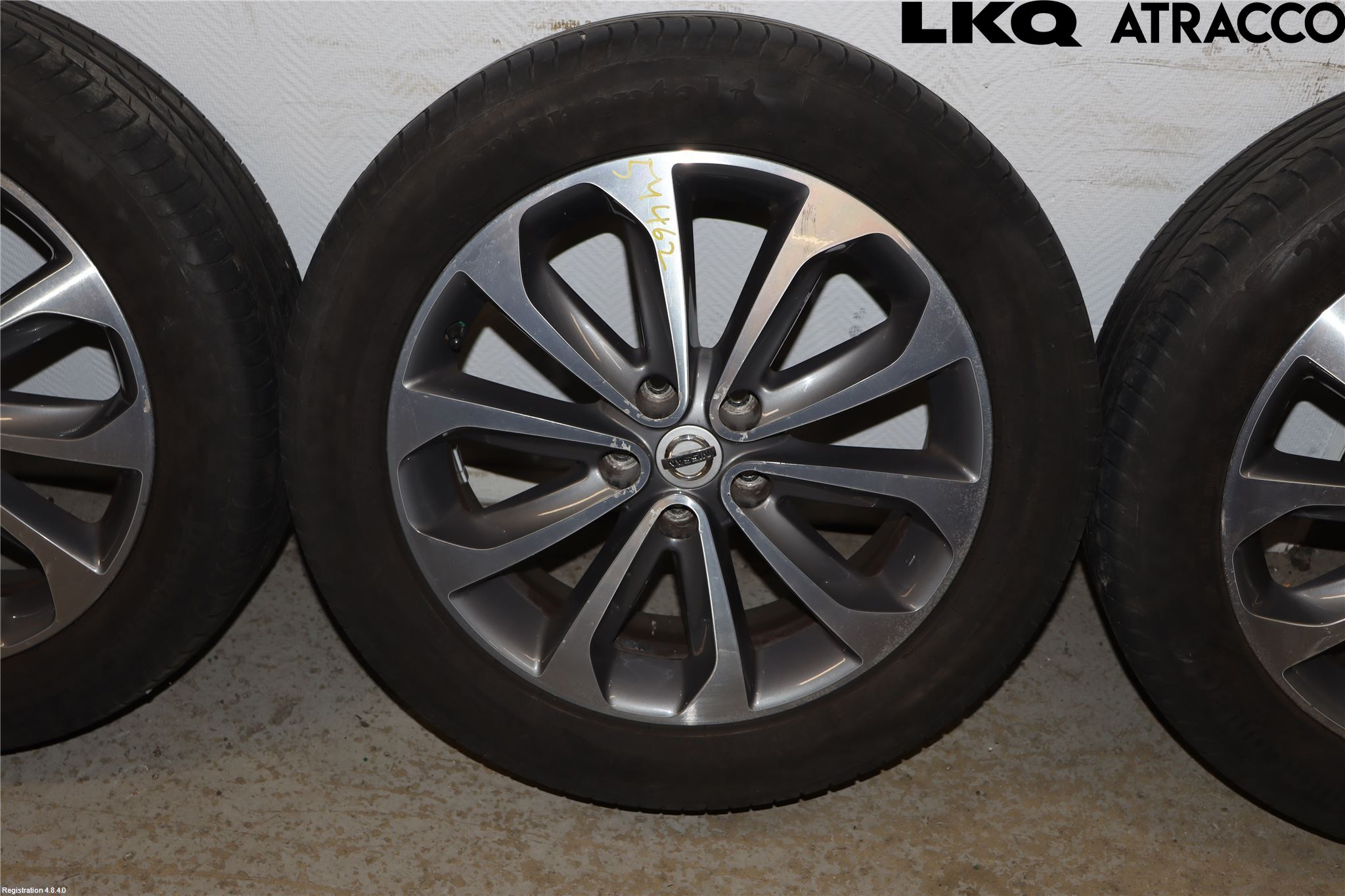Nissan QASHQAI 10-14 Dekk Sommer På Alu Felg 4Stk
