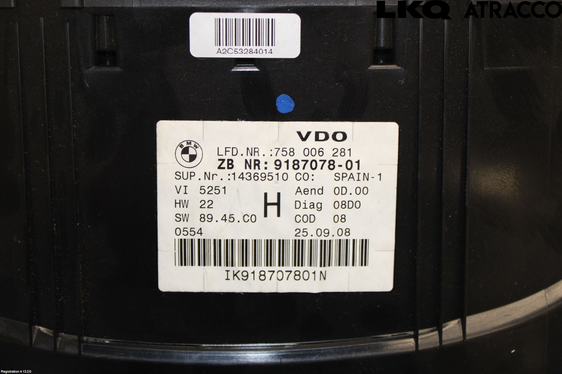BMW 3 E90/91 SED/TOU 05-12 Instr Kombinert