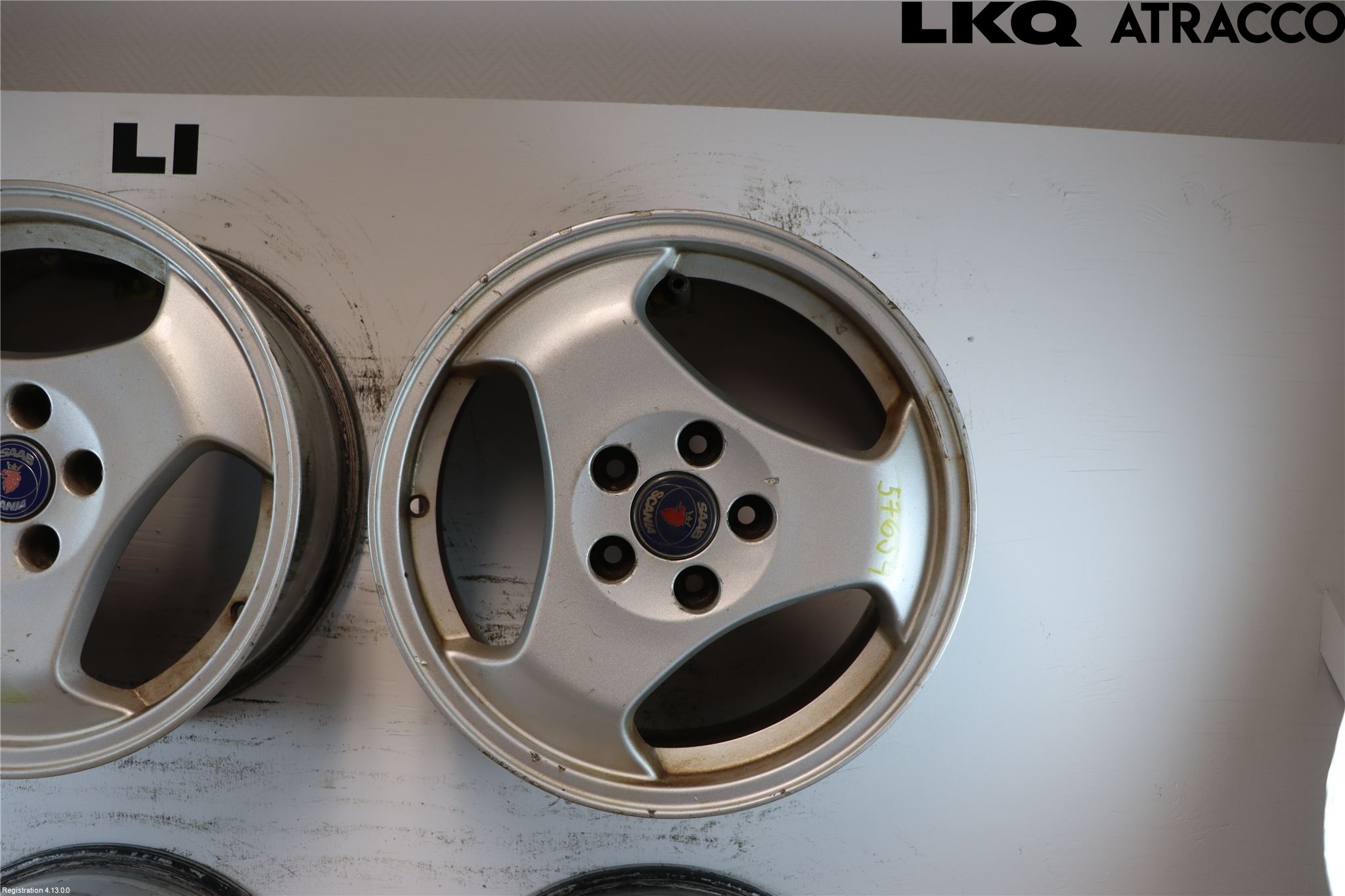 Saab 9-5 -05 Felg Aluminium Sett 4Stk