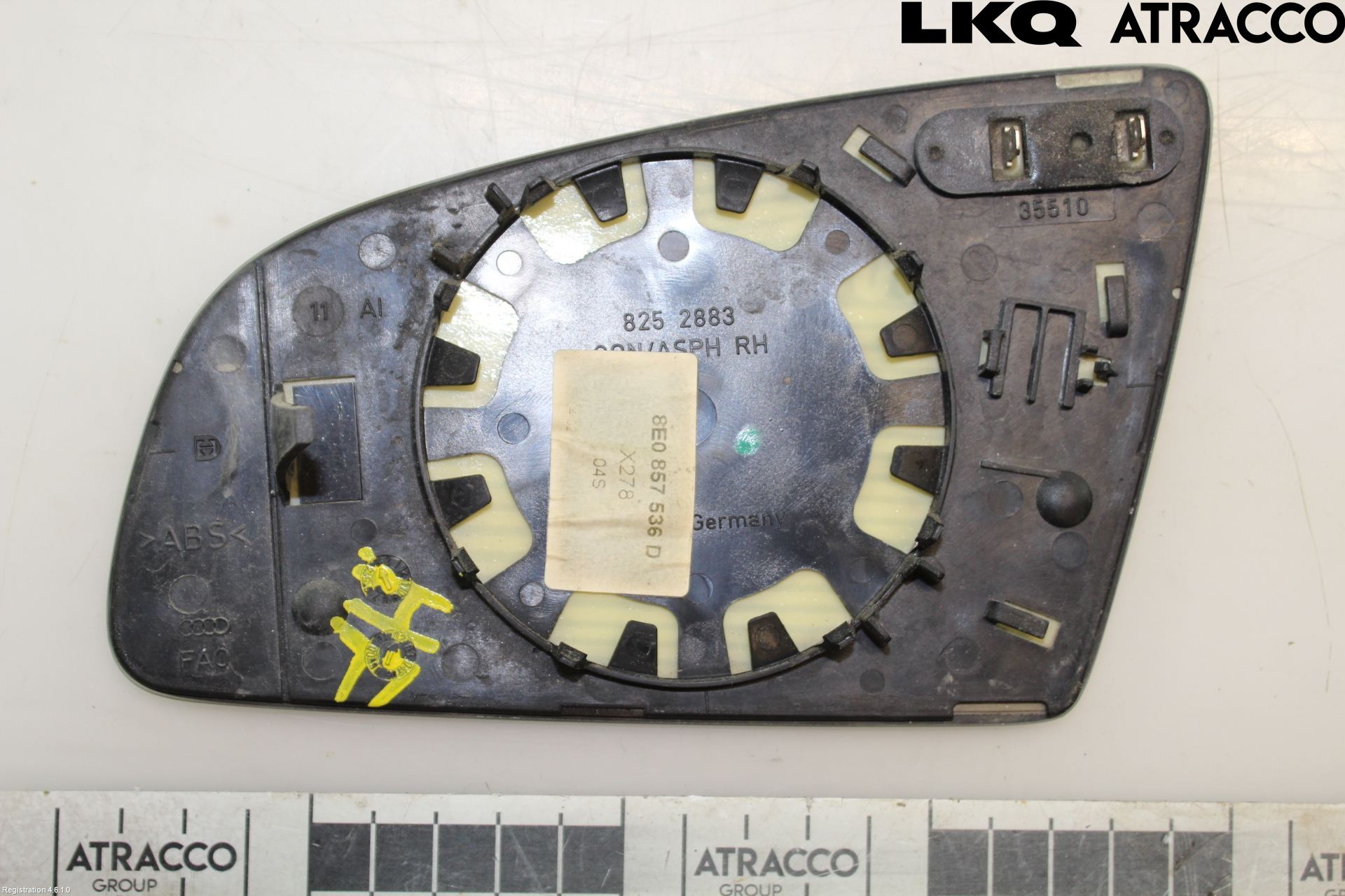 Audi A4/S4 01-05 Speil Glass H