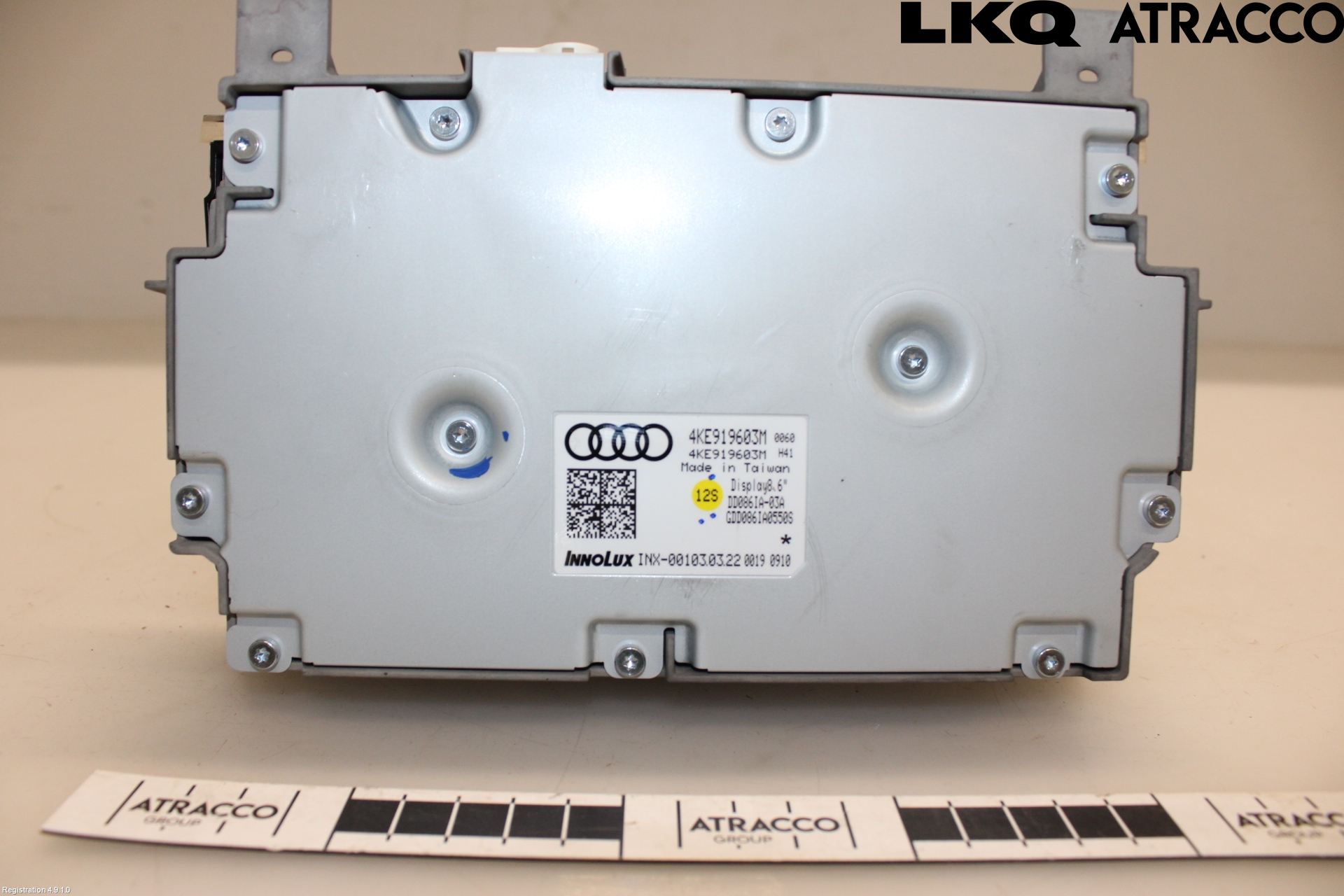 Audi E-TRON, S GE 19- Instr Skjerm Dvd-Gps-Ac-Tlf