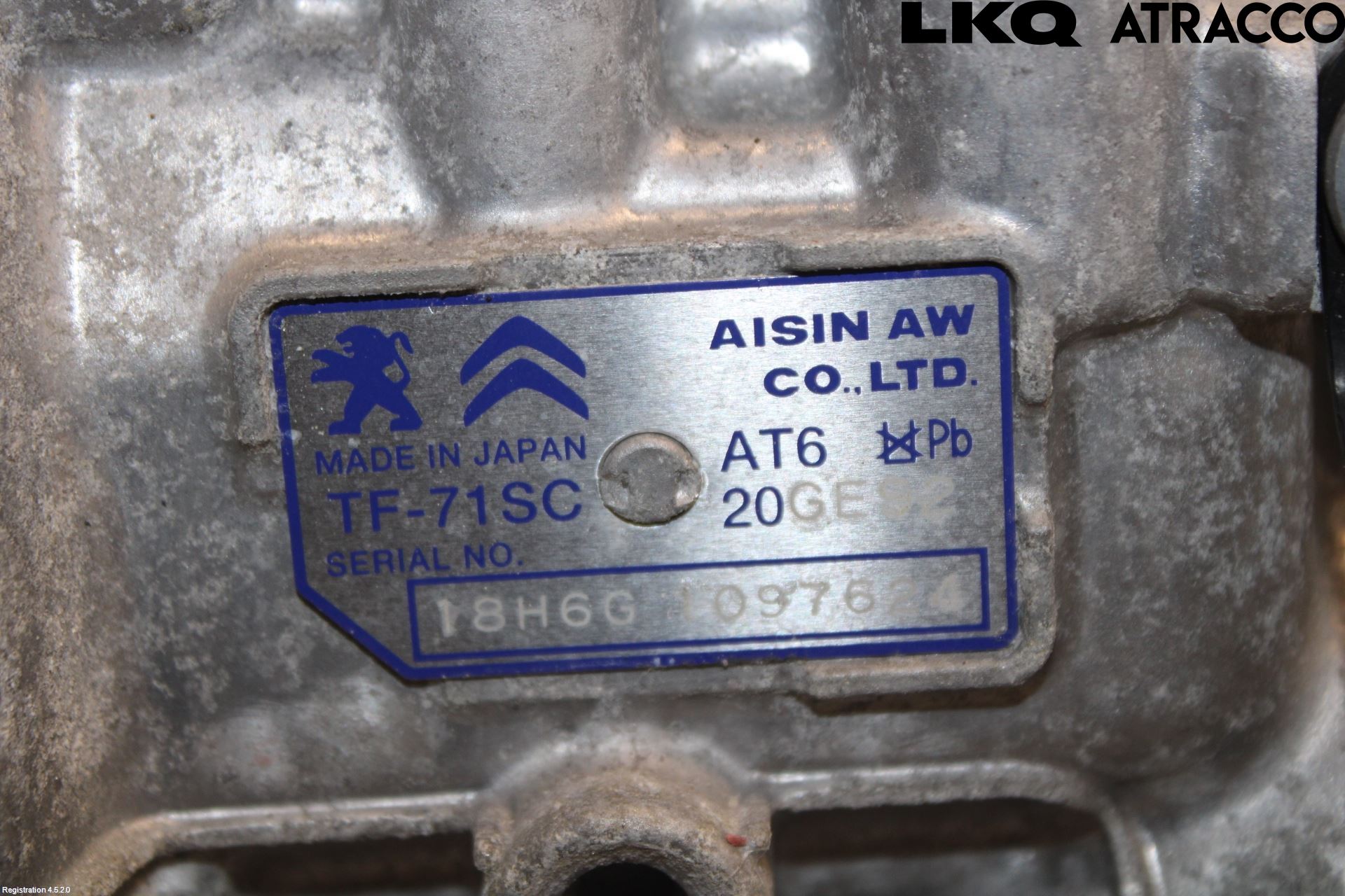 Citroen COTROEN C3 17-24 Gearkasse Automat