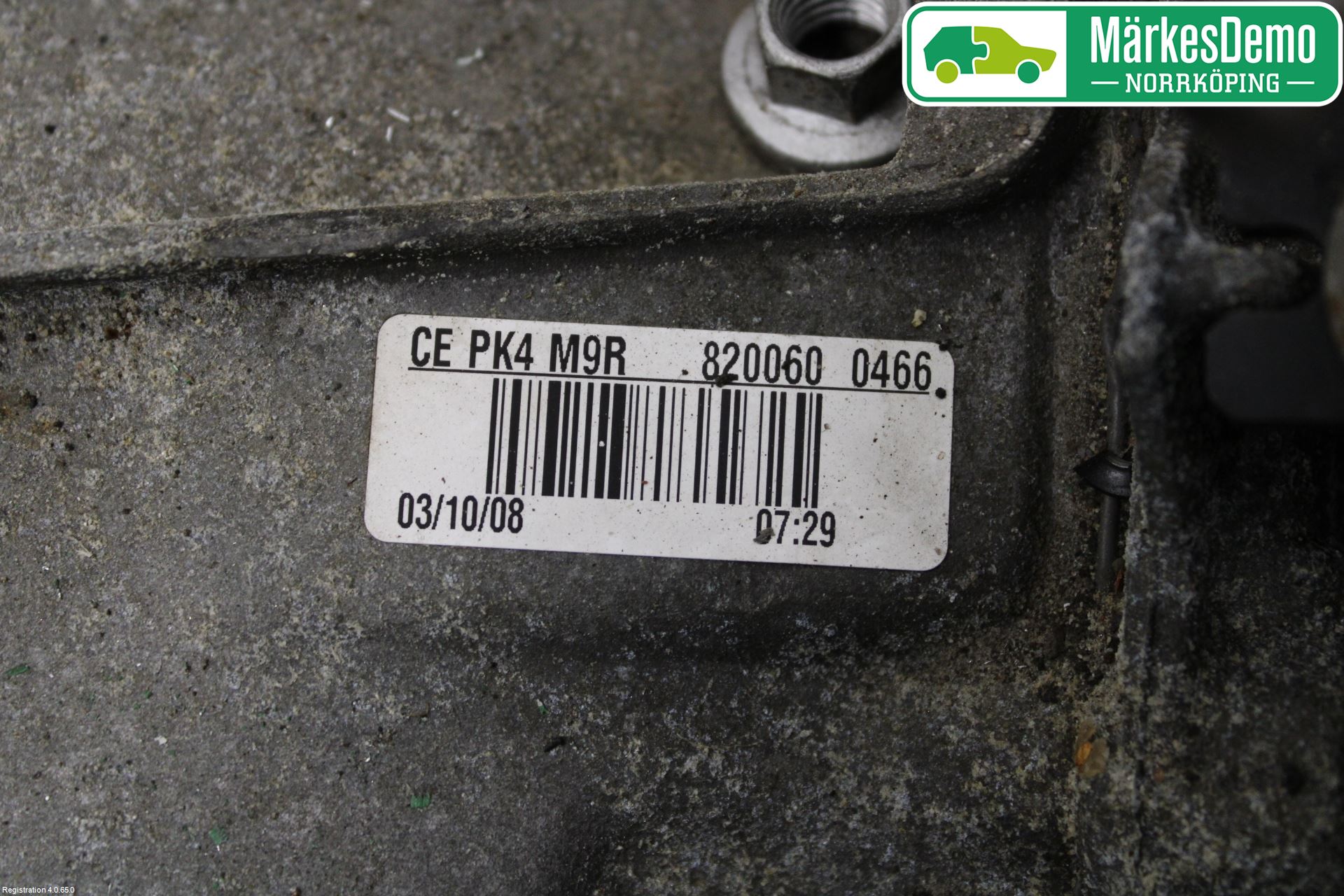 Renault LAGUNA III 08-10 Gearkasse 6 Trinn